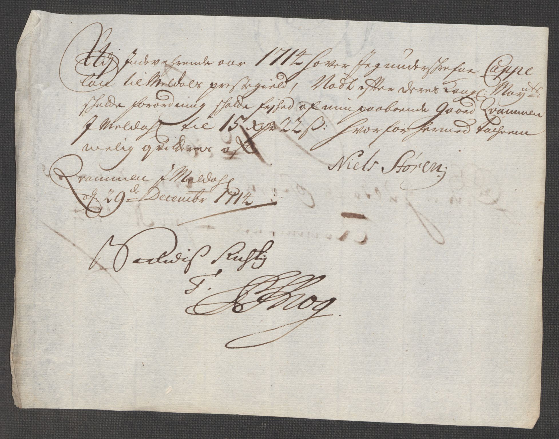 Rentekammeret inntil 1814, Reviderte regnskaper, Fogderegnskap, RA/EA-4092/R60/L3965: Fogderegnskap Orkdal og Gauldal, 1714, p. 394