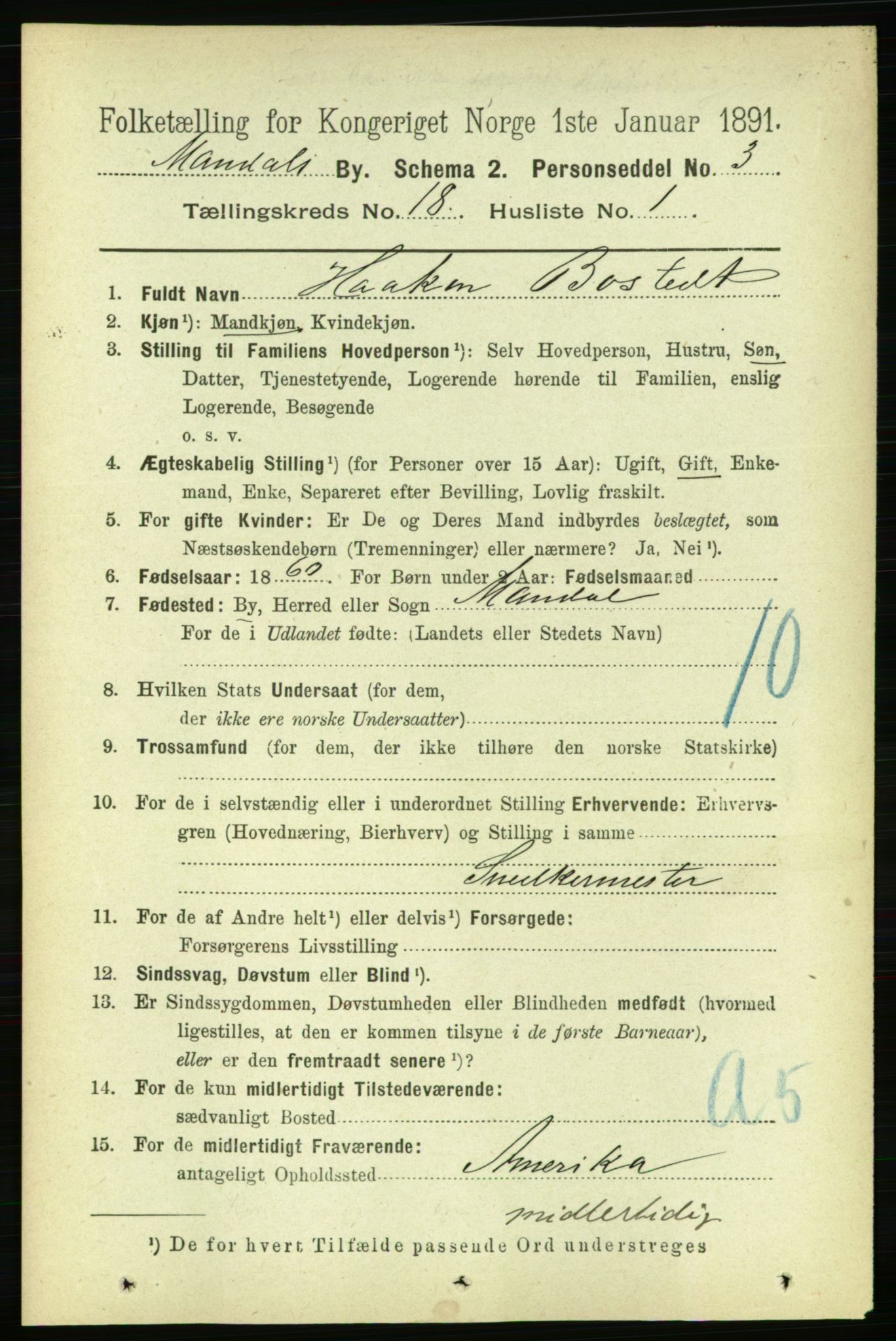 RA, 1891 census for 1002 Mandal, 1891, p. 3702