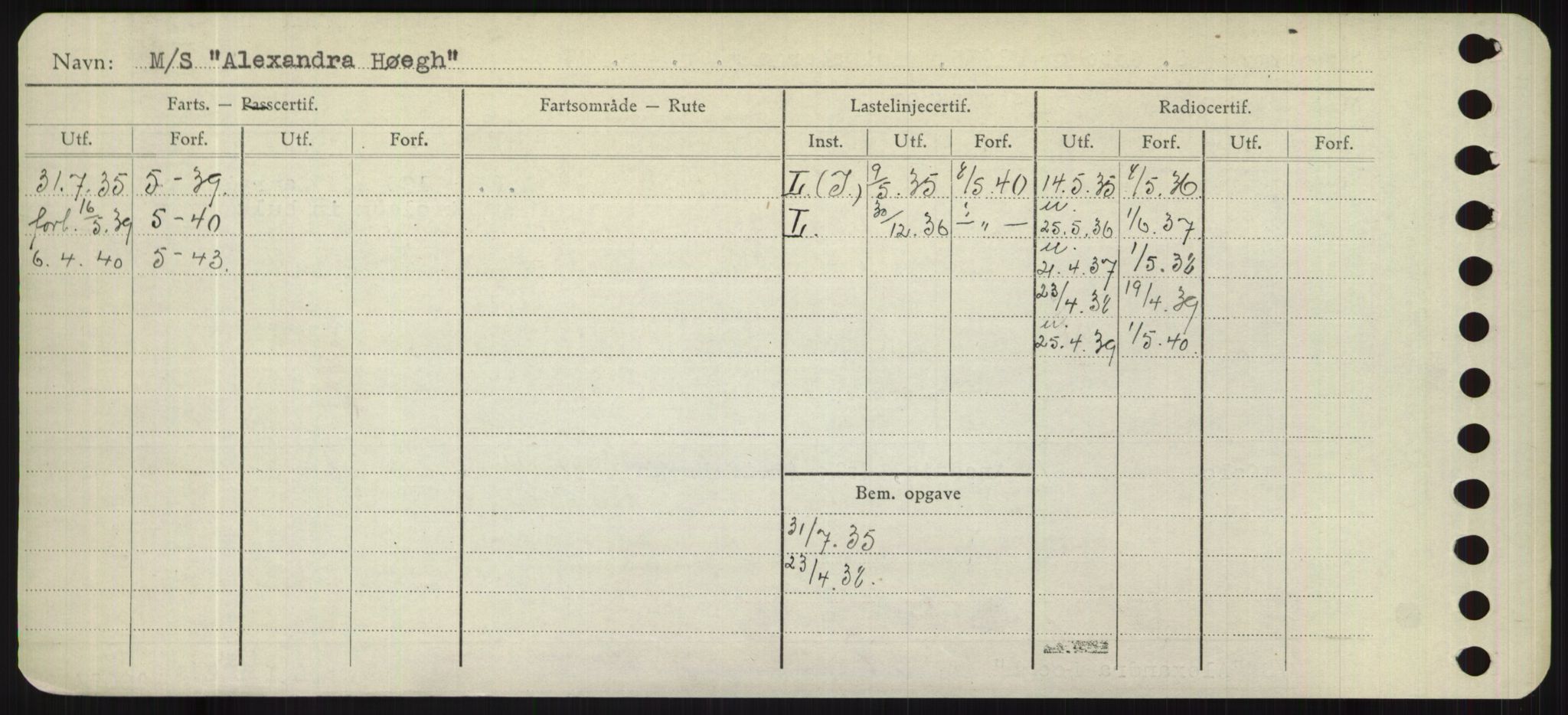 Sjøfartsdirektoratet med forløpere, Skipsmålingen, RA/S-1627/H/Hd/L0001: Fartøy, A-Anv, p. 296