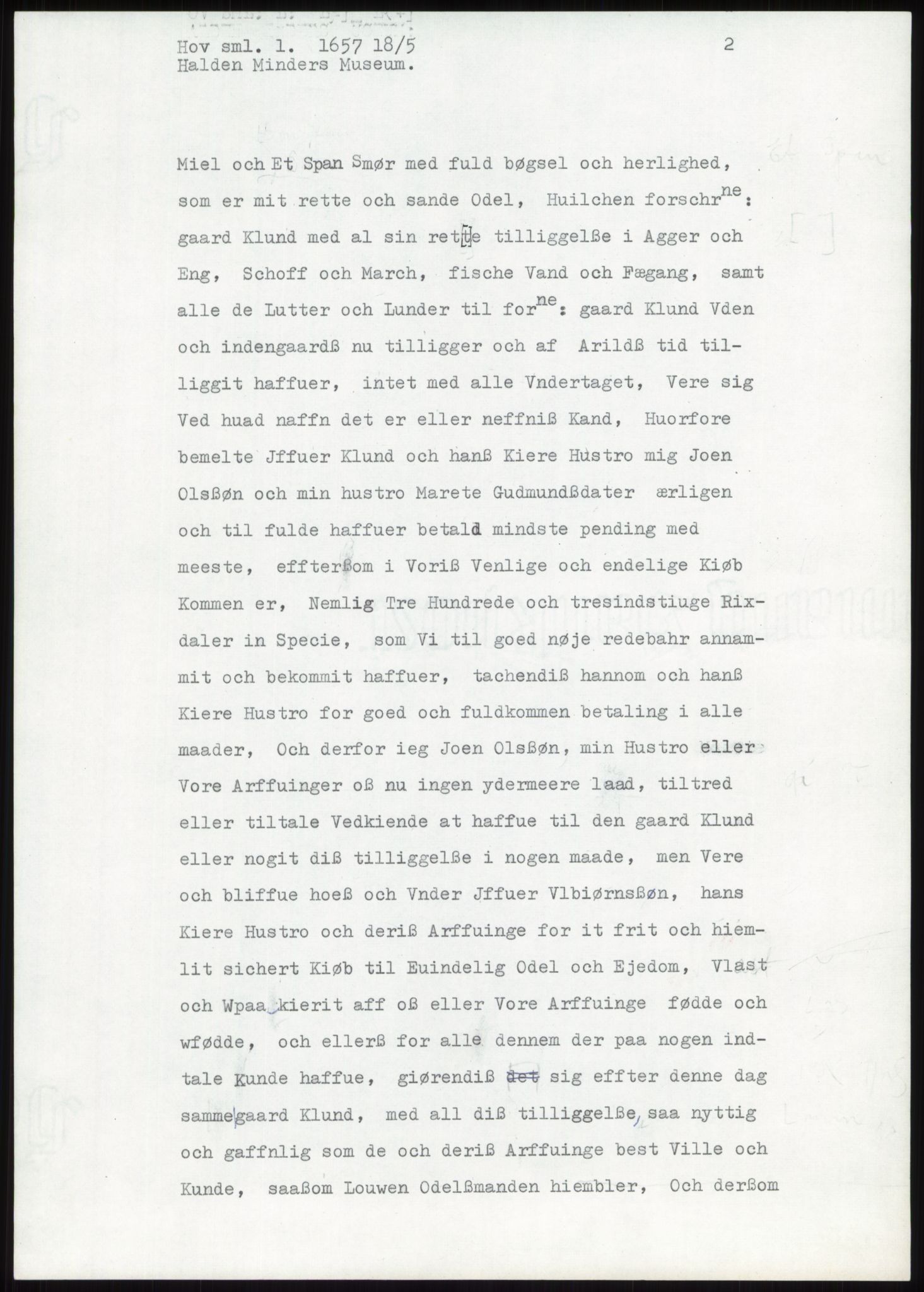 Samlinger til kildeutgivelse, Diplomavskriftsamlingen, RA/EA-4053/H/Ha, p. 303