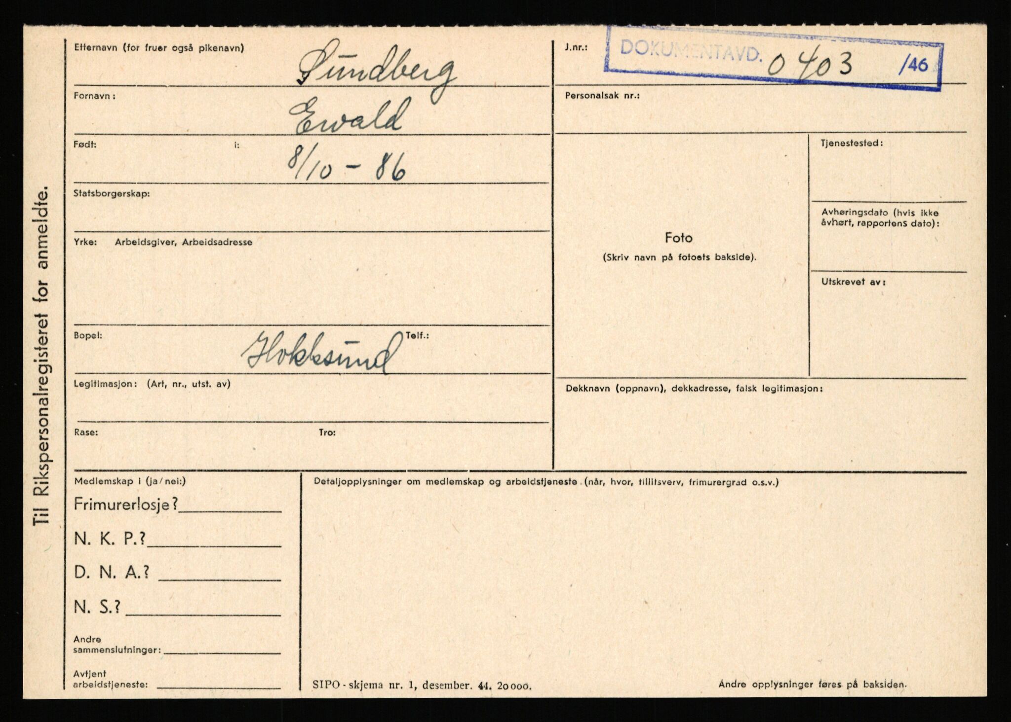 Statspolitiet - Hovedkontoret / Osloavdelingen, AV/RA-S-1329/C/Ca/L0014: Seterlien - Svartås, 1943-1945, p. 4712