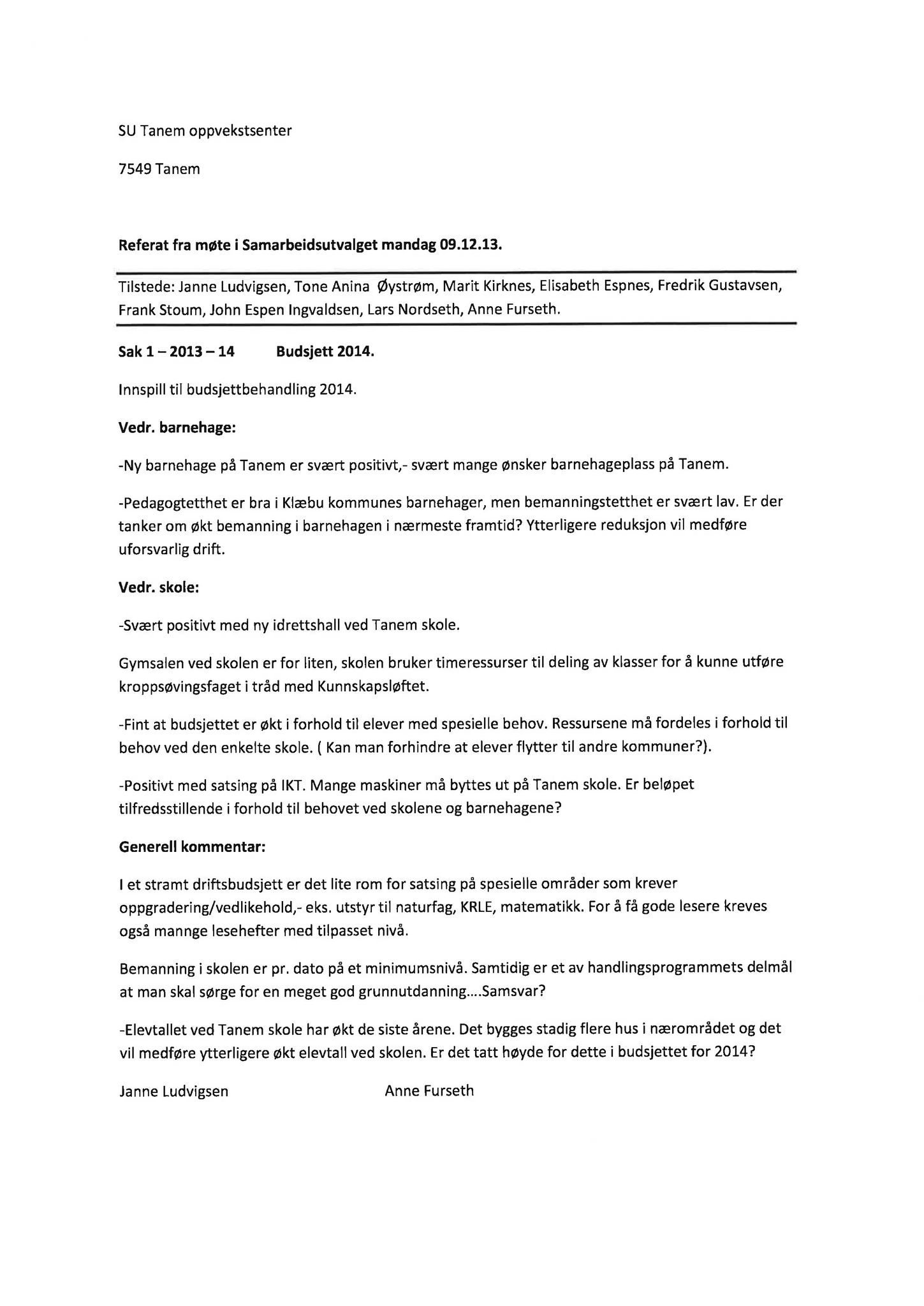 Klæbu Kommune, TRKO/KK/05-UOm/L005: Utvalg for omsorg - Møtedokumenter, 2014, p. 49