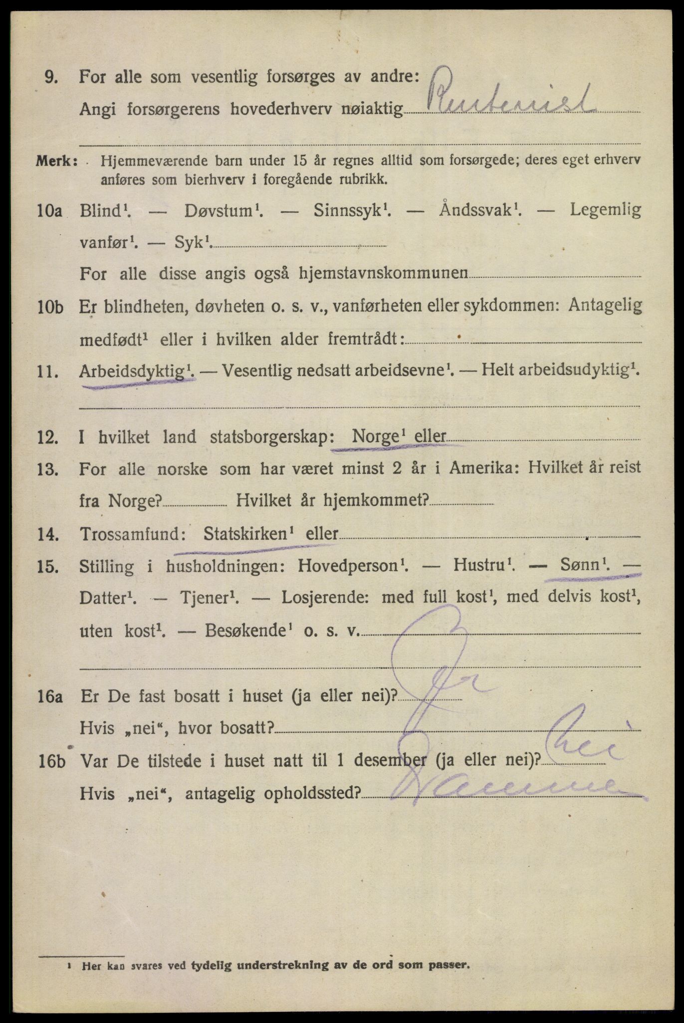 SAKO, 1920 census for Norderhov, 1920, p. 23209