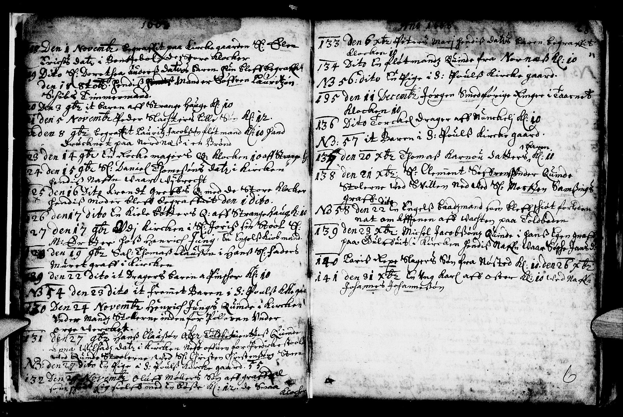 Nykirken Sokneprestembete, AV/SAB-A-77101/H/Haa/L0001: Parish register (official) no. A 1, 1668-1820, p. 6