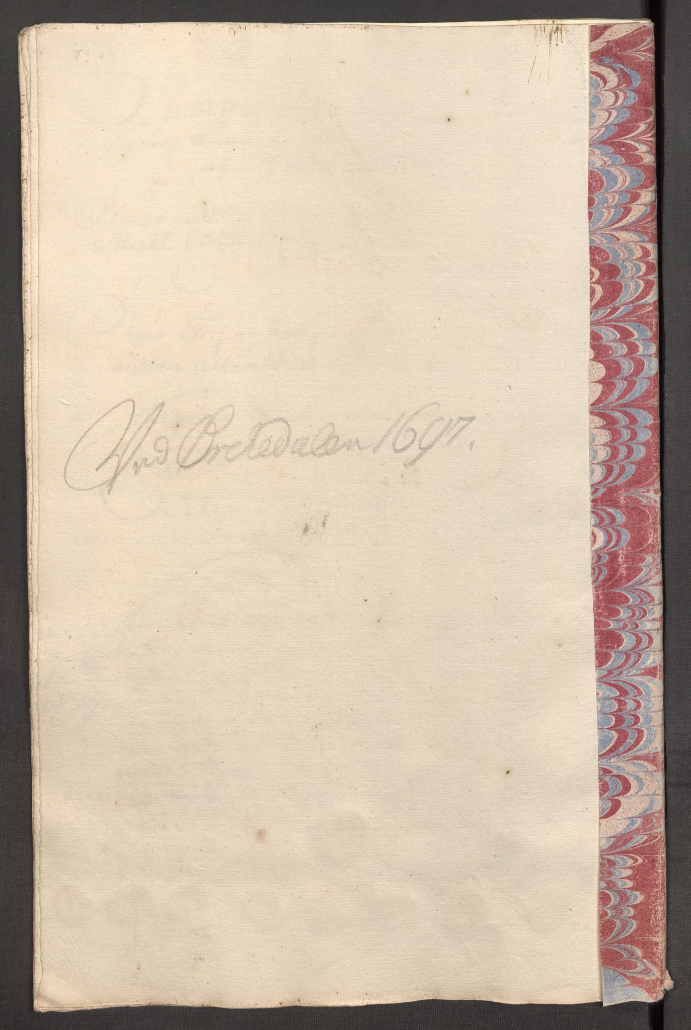 Rentekammeret inntil 1814, Reviderte regnskaper, Fogderegnskap, AV/RA-EA-4092/R60/L3947: Fogderegnskap Orkdal og Gauldal, 1697, p. 191