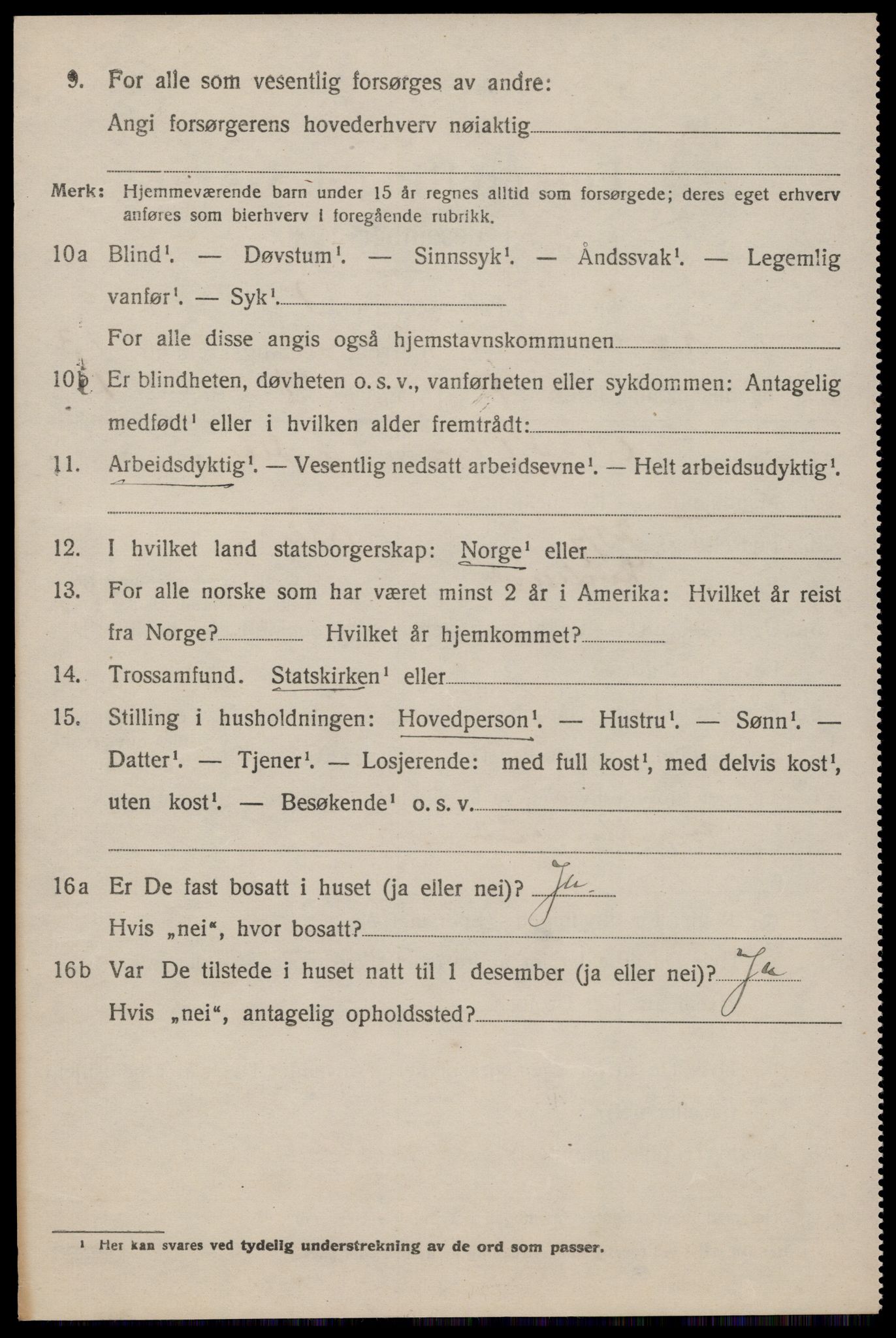 SAKO, 1920 census for Kviteseid, 1920, p. 6204