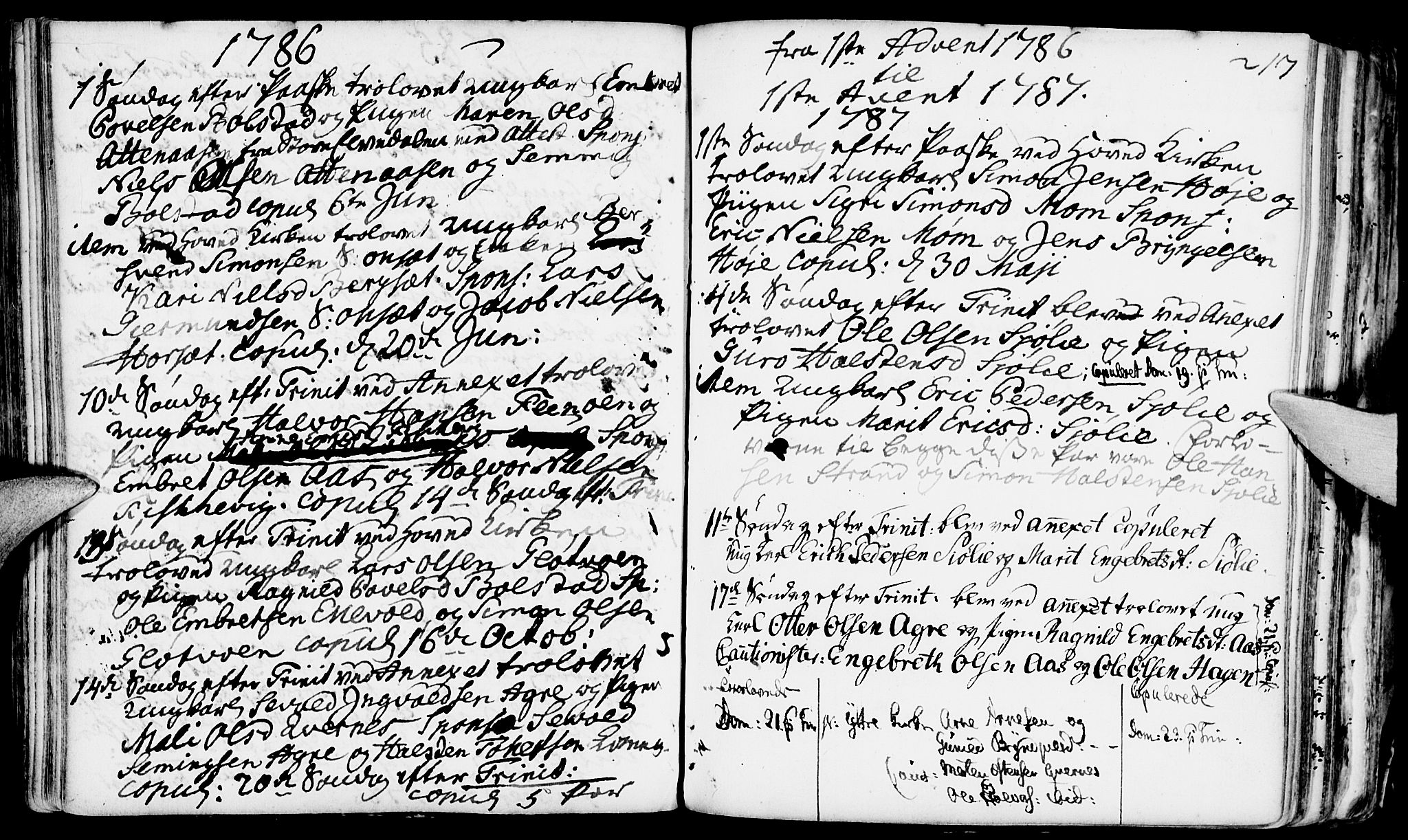 Rendalen prestekontor, AV/SAH-PREST-054/H/Ha/Haa/L0001: Parish register (official) no. 1, 1733-1787, p. 217