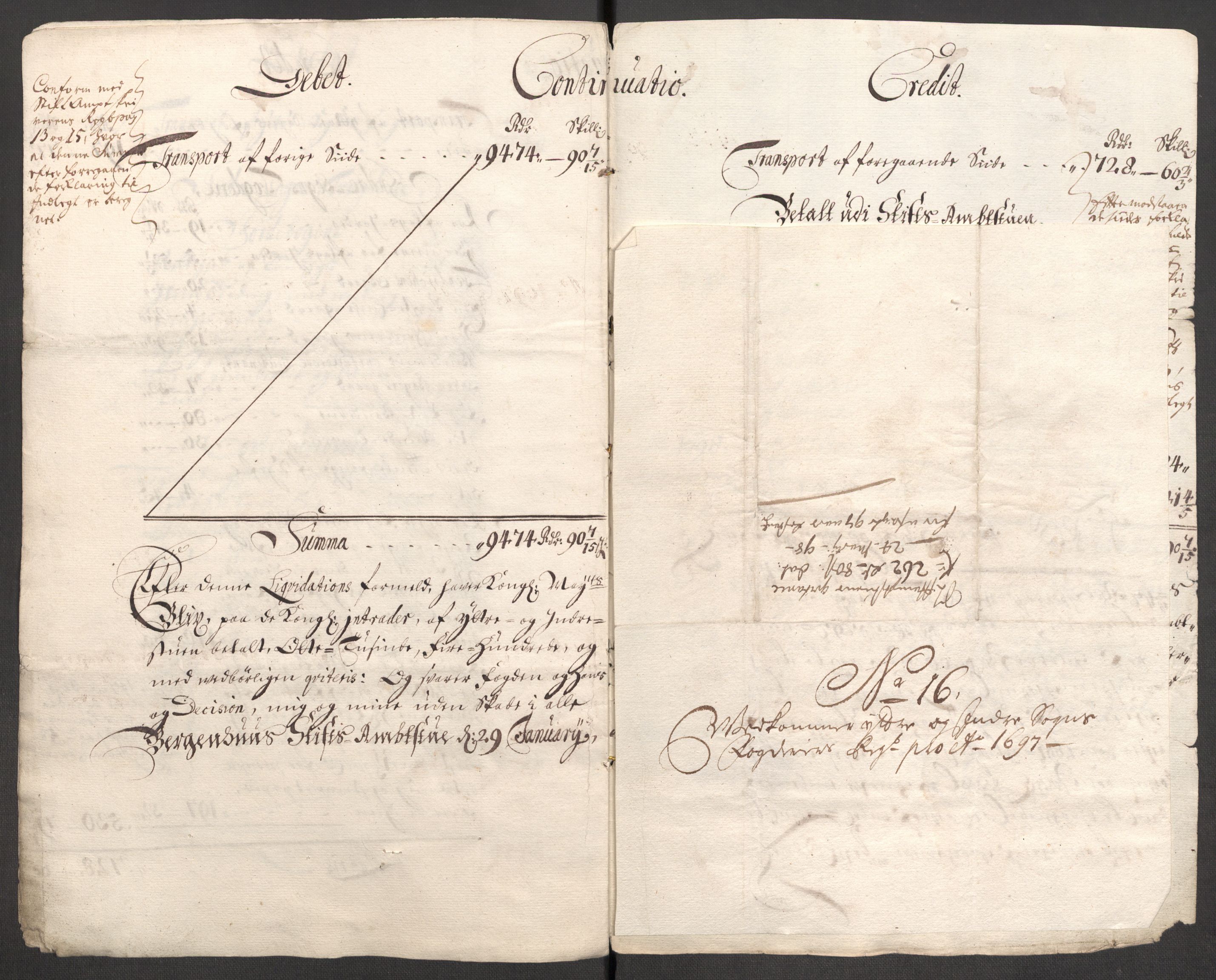 Rentekammeret inntil 1814, Reviderte regnskaper, Fogderegnskap, AV/RA-EA-4092/R52/L3309: Fogderegnskap Sogn, 1696-1697, p. 452