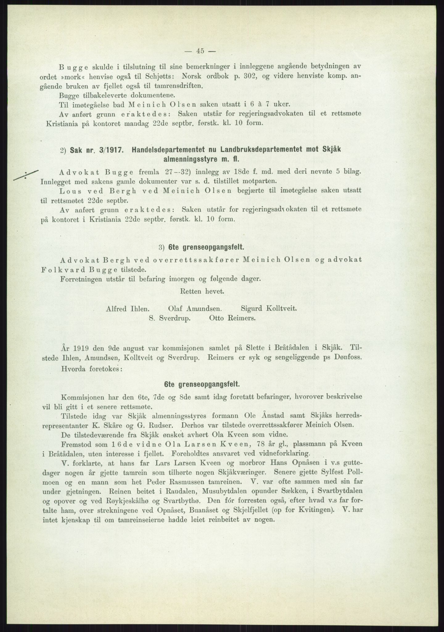 Høyfjellskommisjonen, AV/RA-S-1546/X/Xa/L0001: Nr. 1-33, 1909-1953, p. 2888