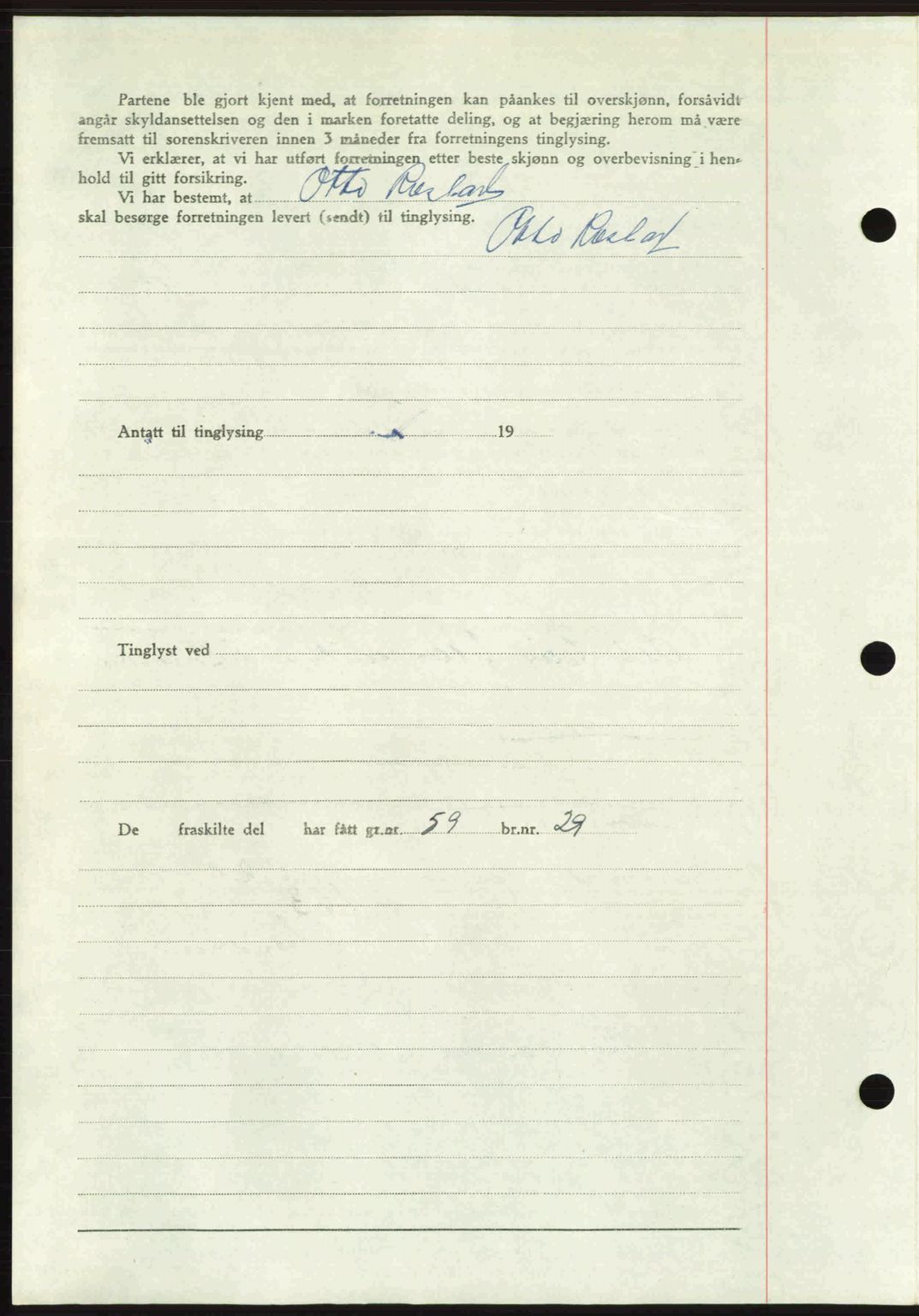 Romsdal sorenskriveri, AV/SAT-A-4149/1/2/2C: Mortgage book no. A22, 1947-1947, Diary no: : 478/1947