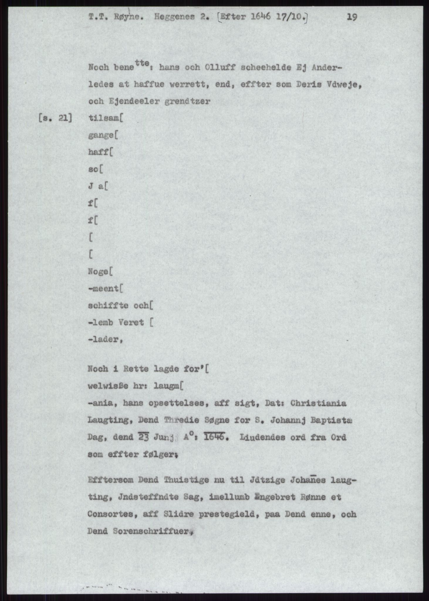 Samlinger til kildeutgivelse, Diplomavskriftsamlingen, AV/RA-EA-4053/H/Ha, p. 3327
