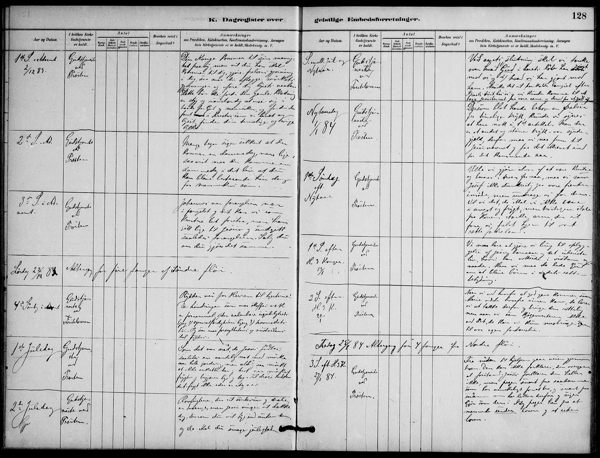 Botsfengslet prestekontor kirkebøker, AV/SAO-A-11688a/F/Fa/L0002: Parish register (official) no. 2, 1881-1914, p. 128
