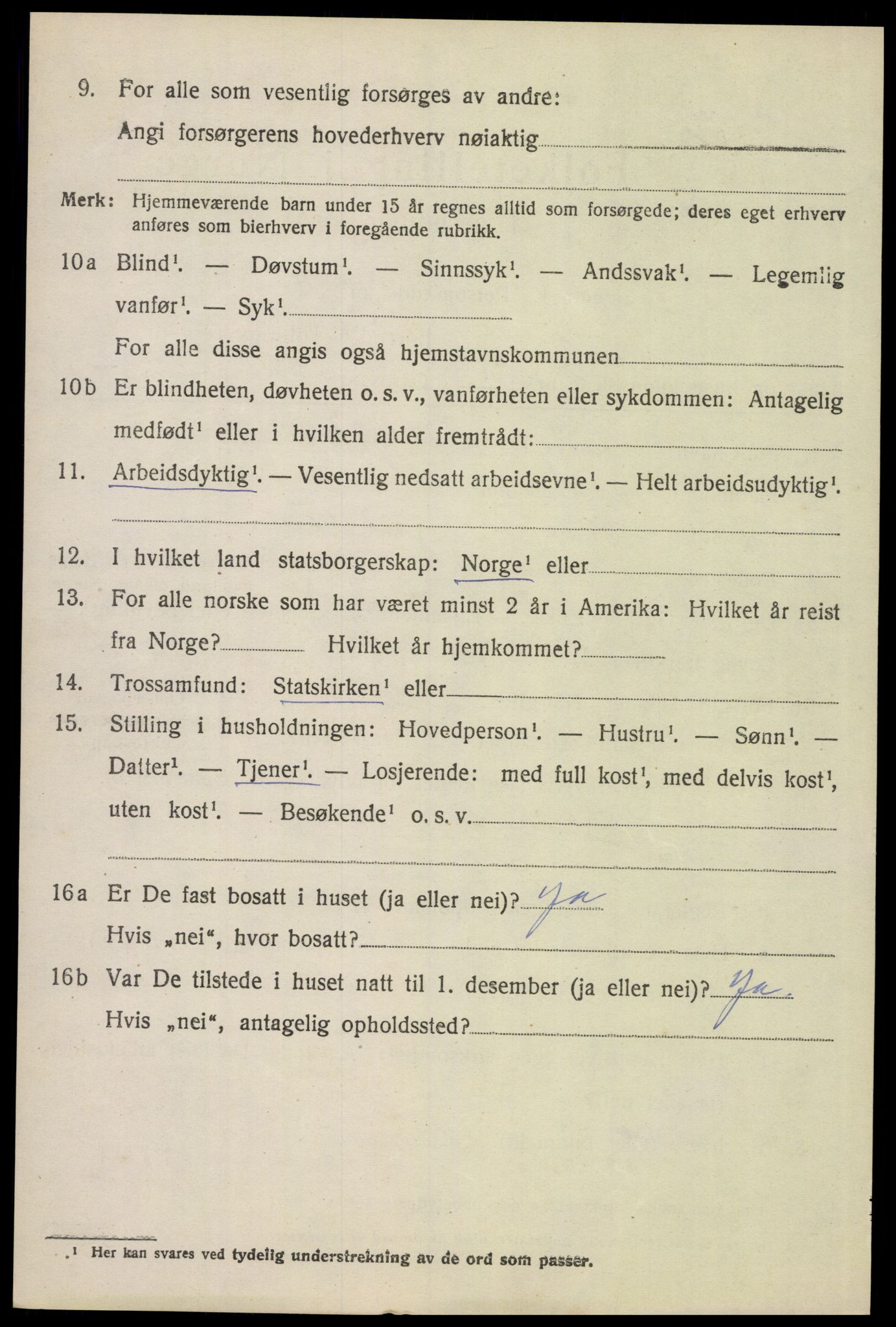 SAH, 1920 census for Åsnes, 1920, p. 11743