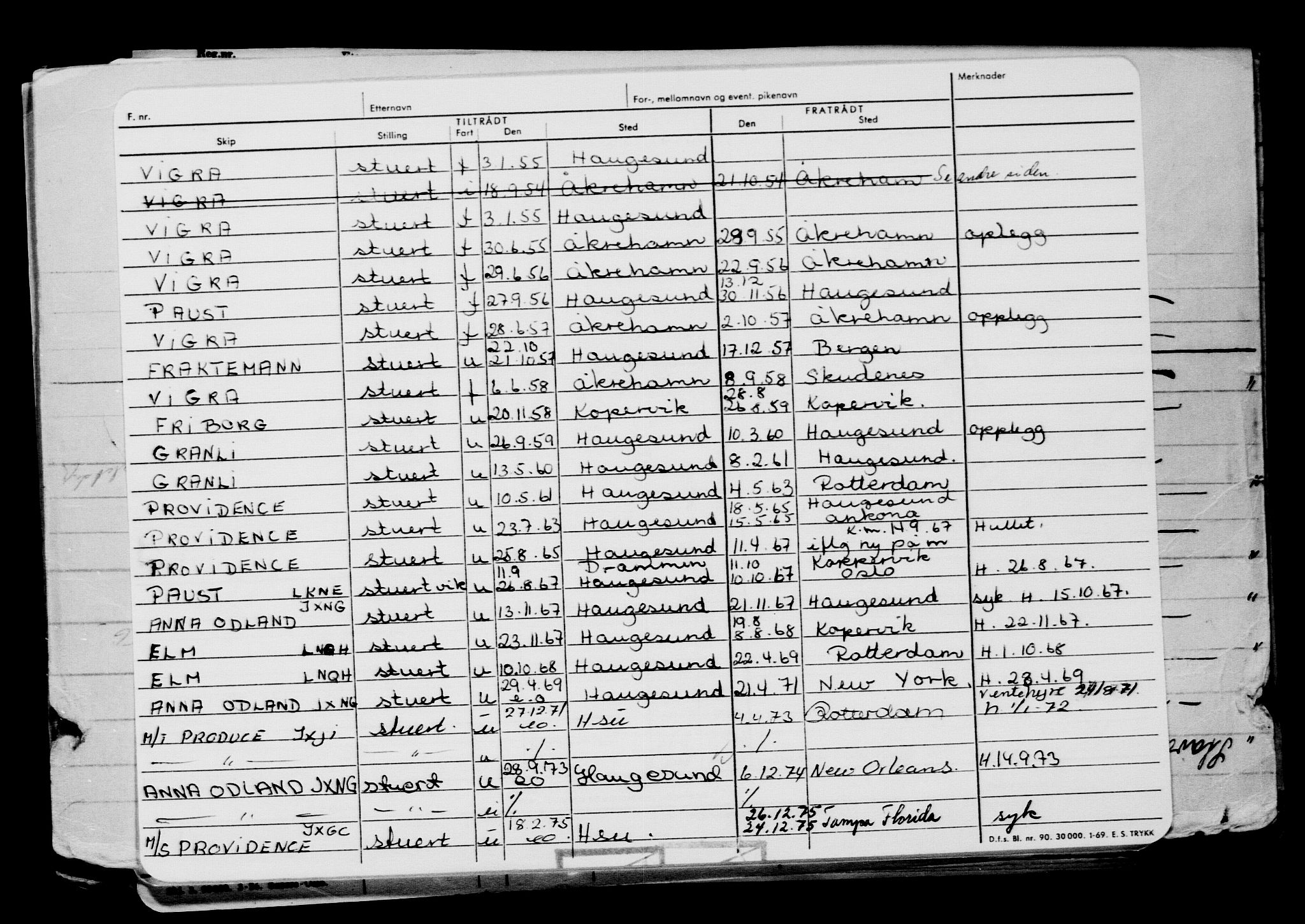 Direktoratet for sjømenn, AV/RA-S-3545/G/Gb/L0140: Hovedkort, 1916, p. 13