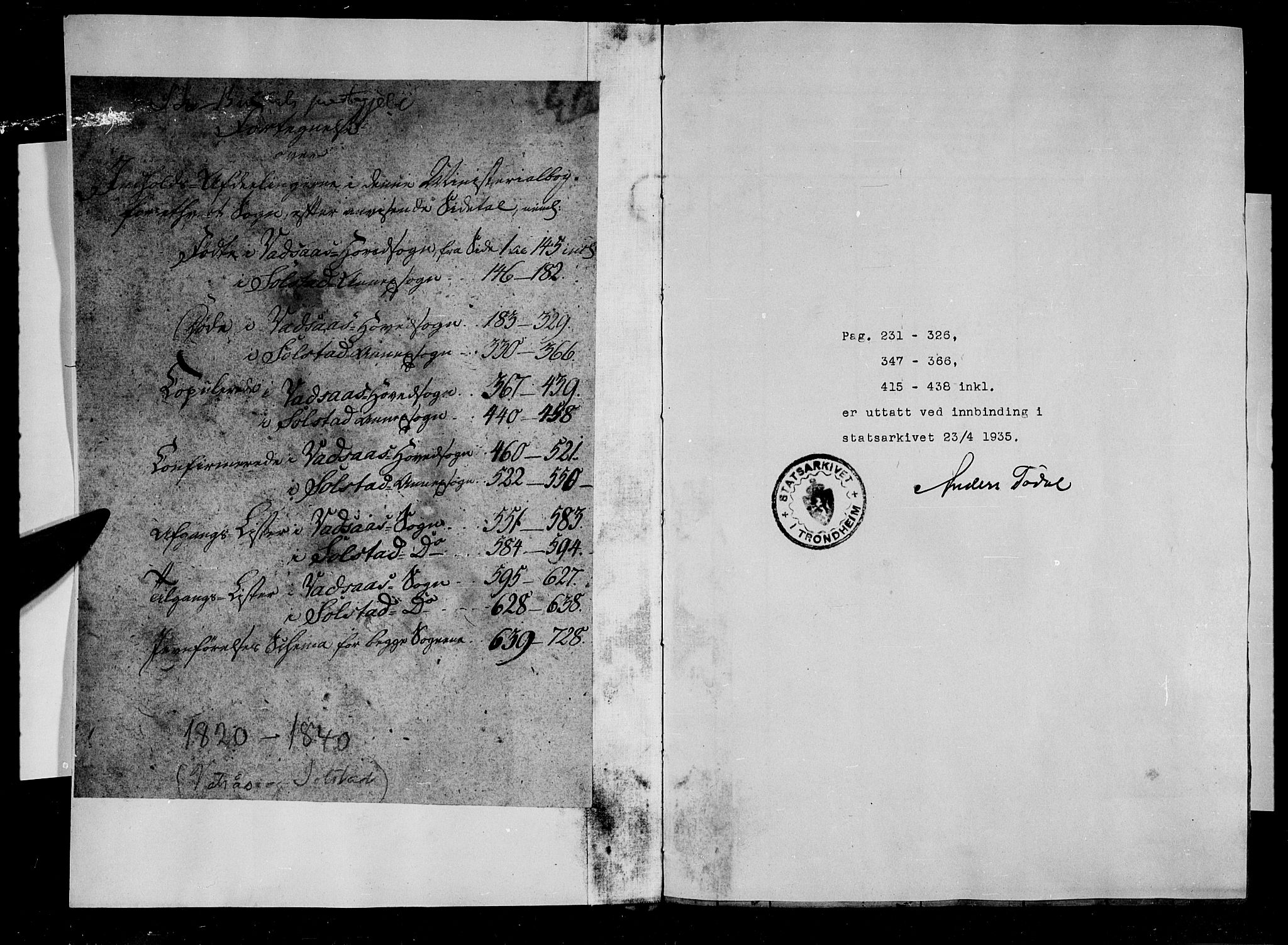 Ministerialprotokoller, klokkerbøker og fødselsregistre - Nordland, AV/SAT-A-1459/810/L0143: Parish register (official) no. 810A06 /2, 1820-1841