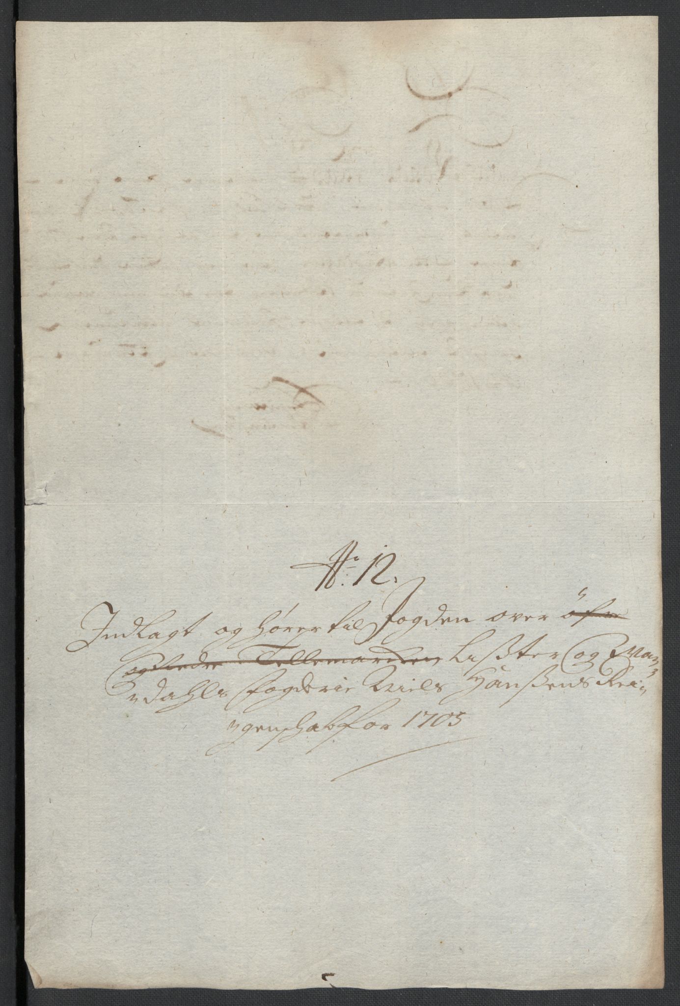 Rentekammeret inntil 1814, Reviderte regnskaper, Fogderegnskap, AV/RA-EA-4092/R43/L2551: Fogderegnskap Lista og Mandal, 1705-1709, p. 109