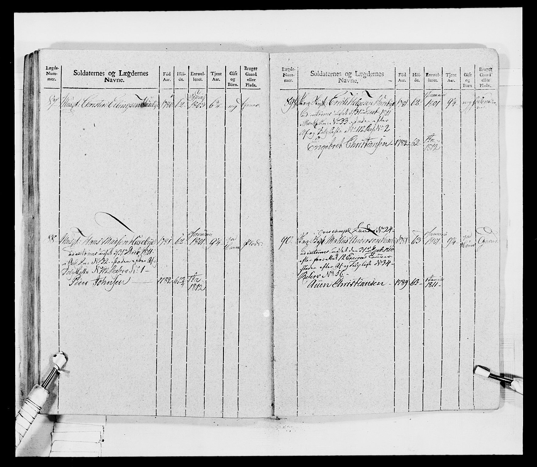 Generalitets- og kommissariatskollegiet, Det kongelige norske kommissariatskollegium, AV/RA-EA-5420/E/Eh/L0030b: Sønnafjelske gevorbne infanteriregiment, 1810, p. 290