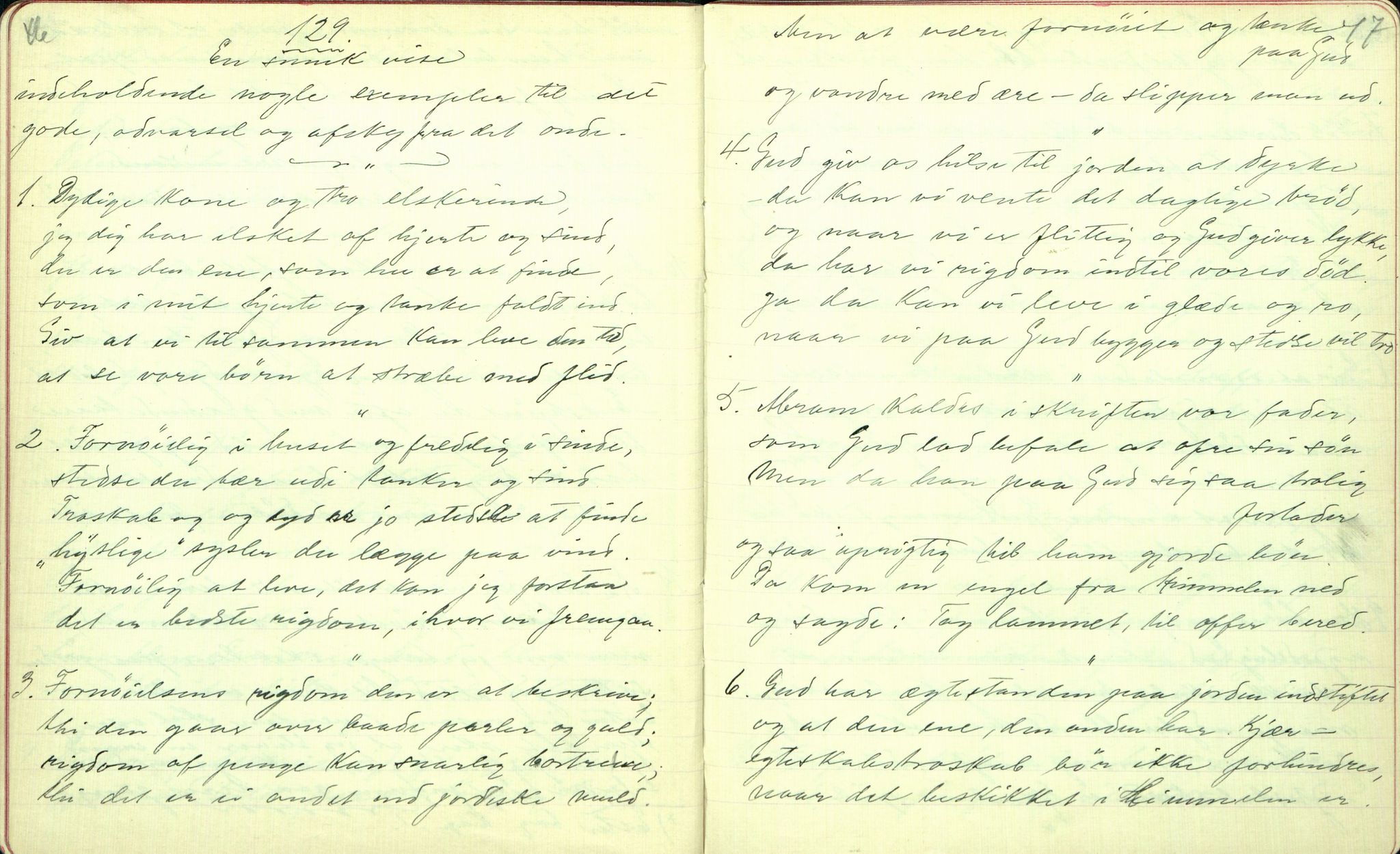 Rikard Berge, TEMU/TGM-A-1003/F/L0001/0022: 001-030 Innholdslister / 18. Plebei-visur (Laagfolkeleg poesi, skilingsdikt), 1902, p. 46-47