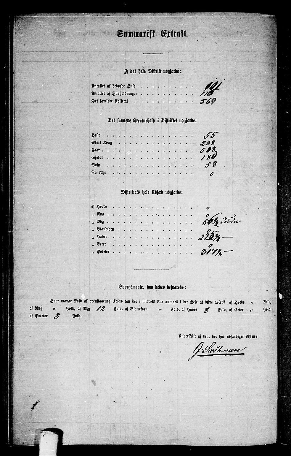 RA, 1865 census for Levanger/Levanger, 1865, p. 69