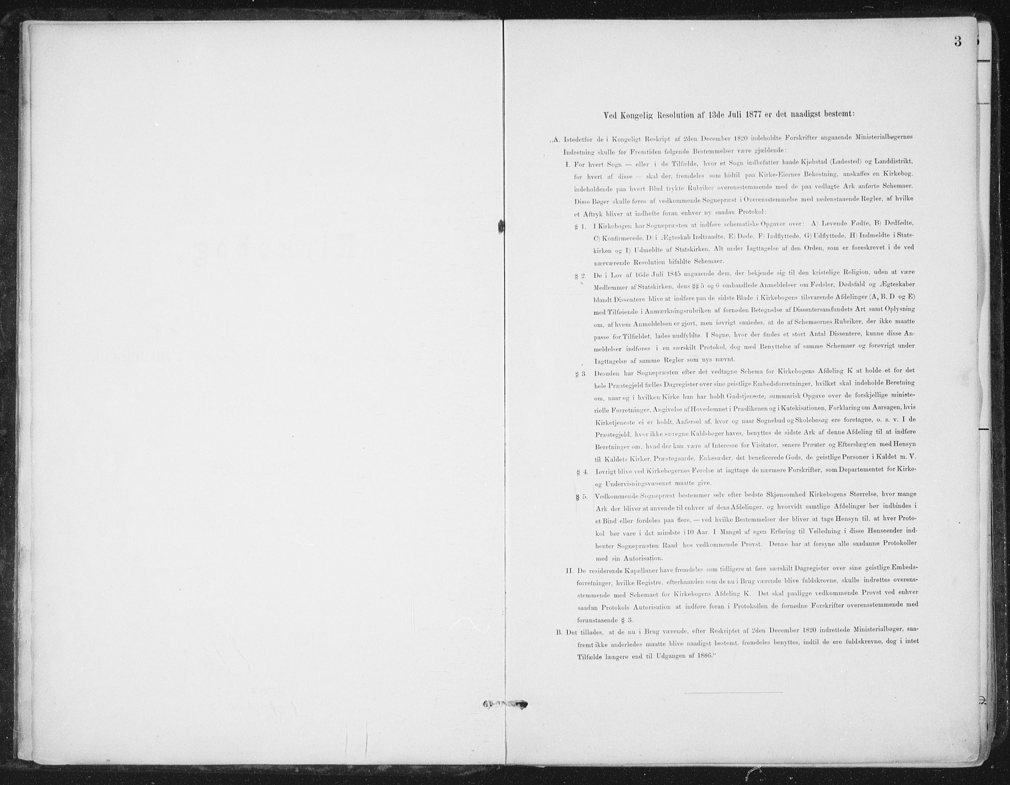 Ministerialprotokoller, klokkerbøker og fødselsregistre - Nord-Trøndelag, SAT/A-1458/784/L0673: Parish register (official) no. 784A08, 1888-1899, p. 3