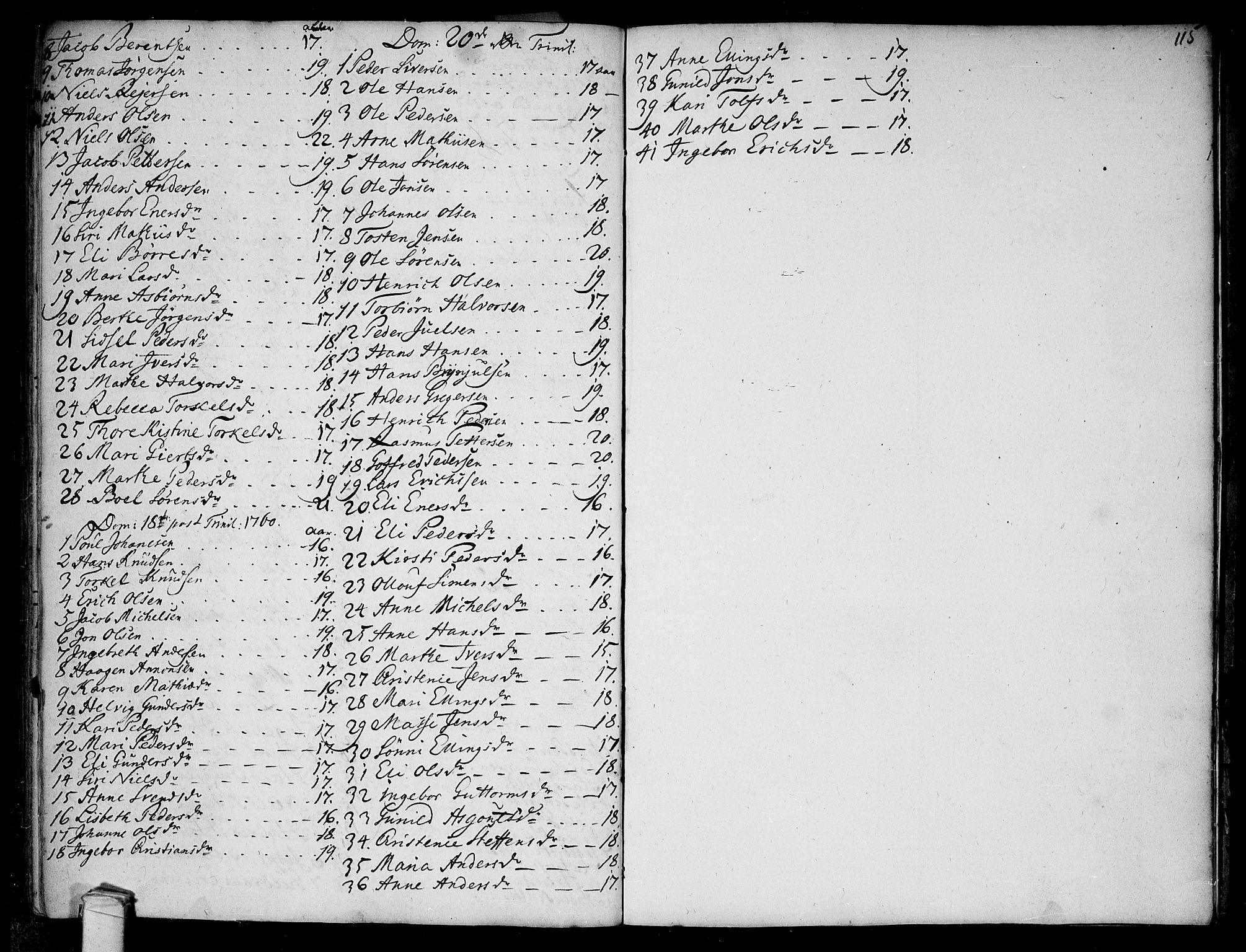 Råde prestekontor kirkebøker, AV/SAO-A-2009/F/Fa/L0001: Parish register (official) no. 1, 1707-1762, p. 115