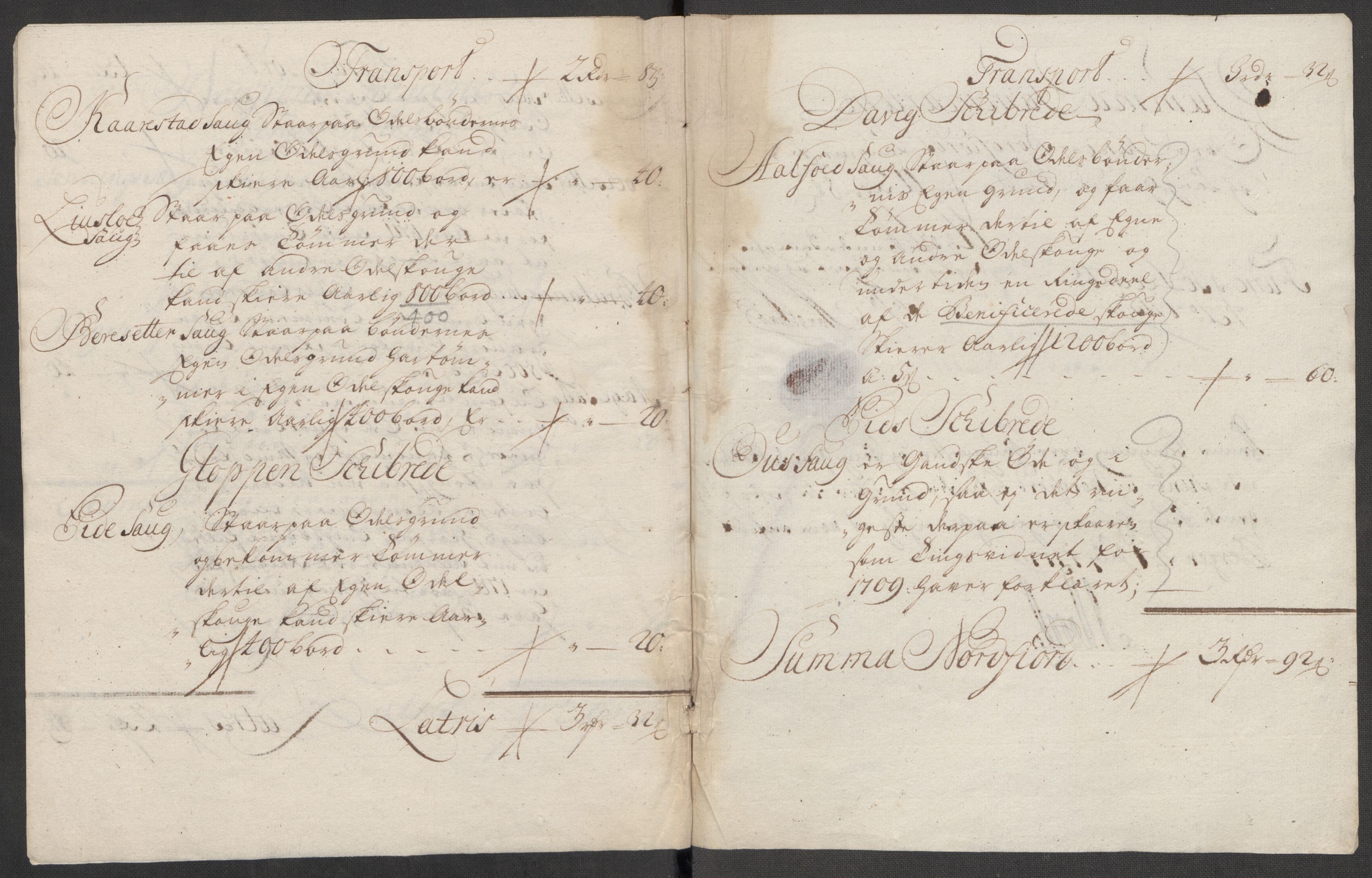 Rentekammeret inntil 1814, Reviderte regnskaper, Fogderegnskap, AV/RA-EA-4092/R53/L3439: Fogderegnskap Sunn- og Nordfjord, 1715, p. 279