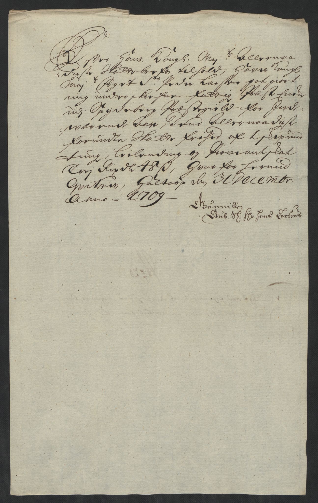 Rentekammeret inntil 1814, Reviderte regnskaper, Fogderegnskap, RA/EA-4092/R07/L0301: Fogderegnskap Rakkestad, Heggen og Frøland, 1709, p. 260