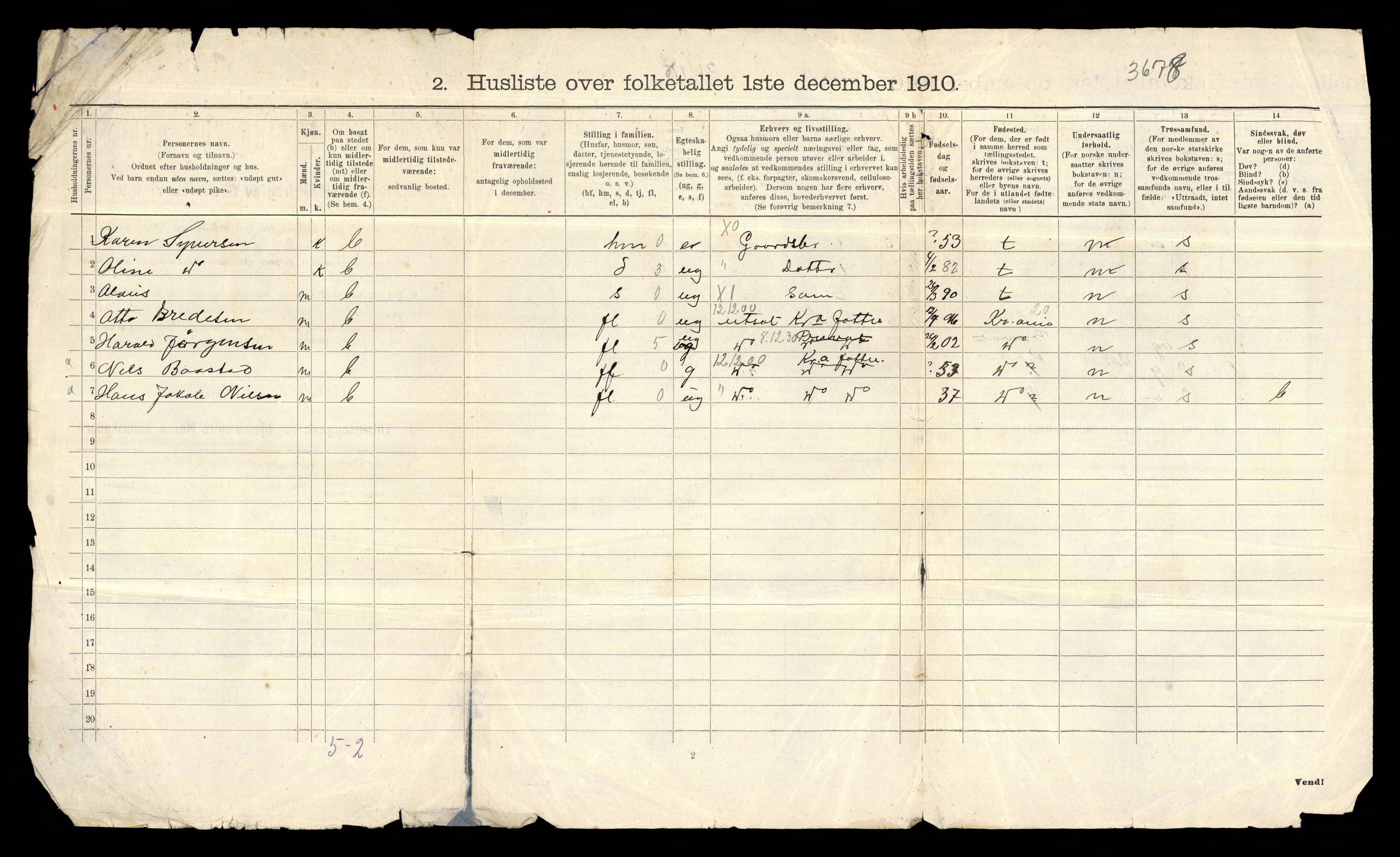 RA, 1910 census for Skiptvet, 1910, p. 24