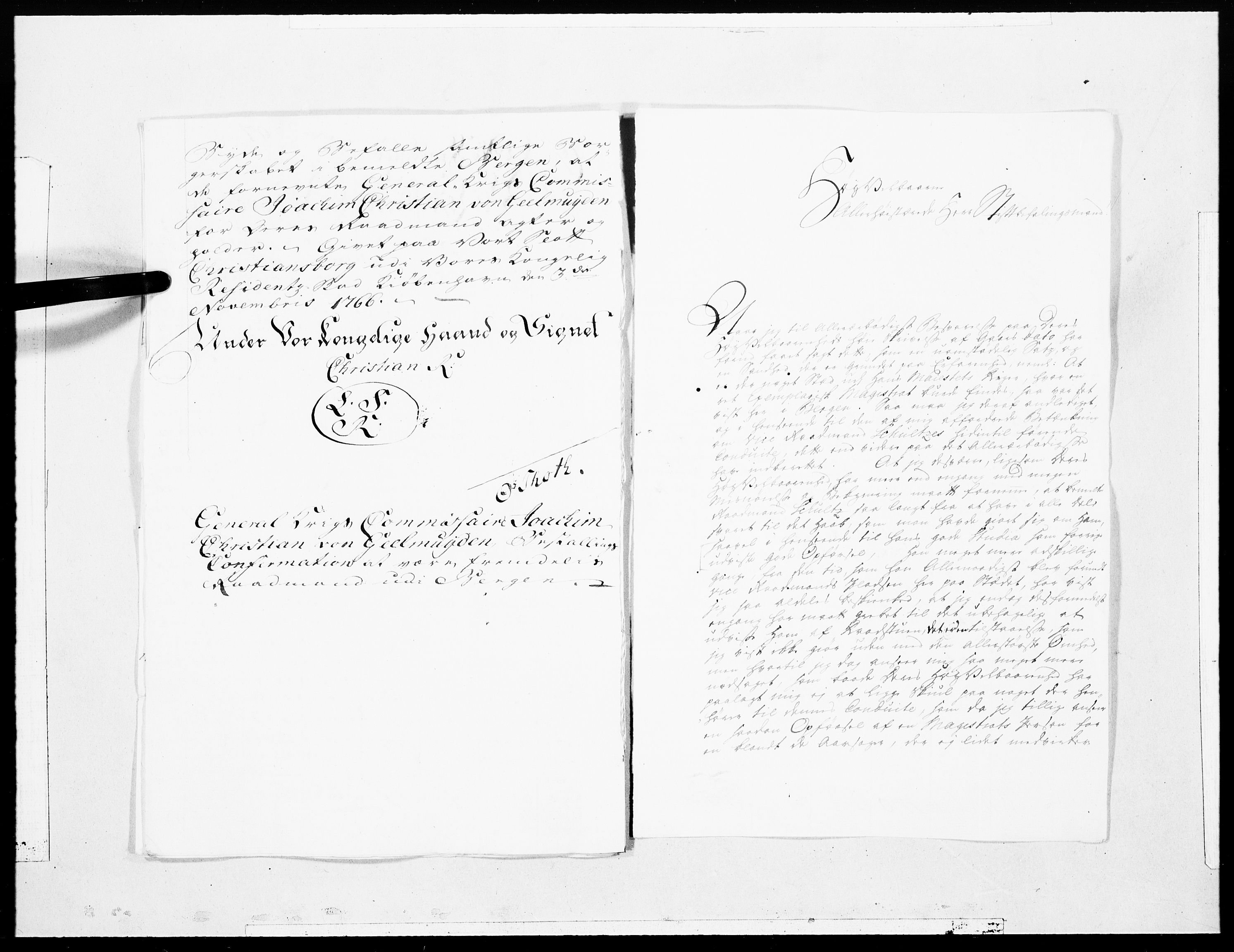 Danske Kanselli 1572-1799, AV/RA-EA-3023/F/Fc/Fcc/Fcca/L0203: Norske innlegg 1572-1799, 1771, p. 30