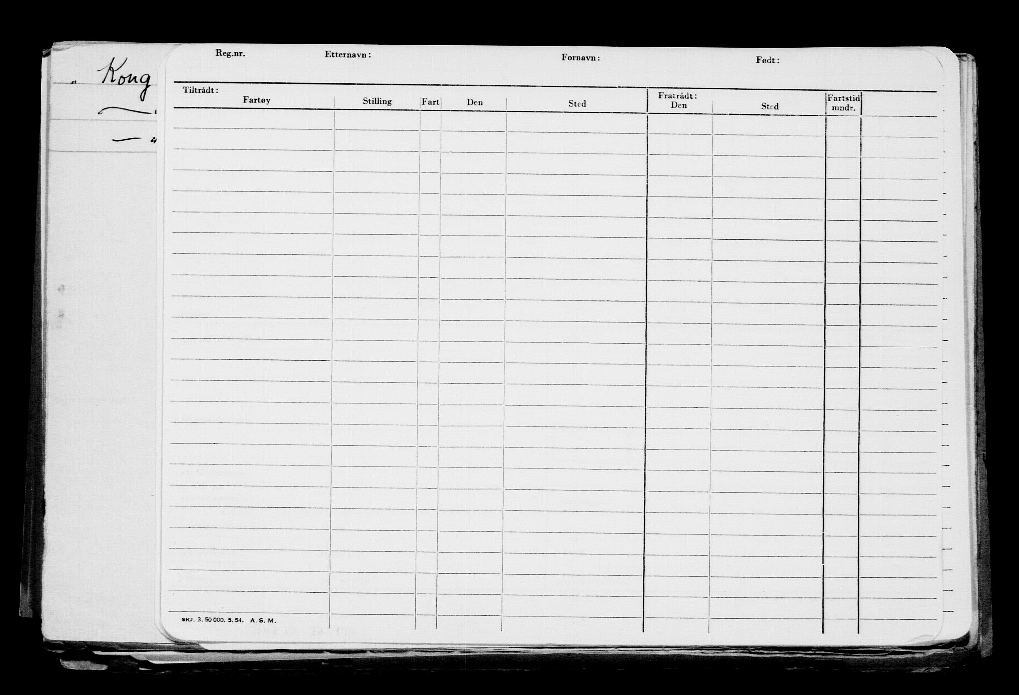 Direktoratet for sjømenn, AV/RA-S-3545/G/Gb/L0206: Hovedkort, 1922, p. 564