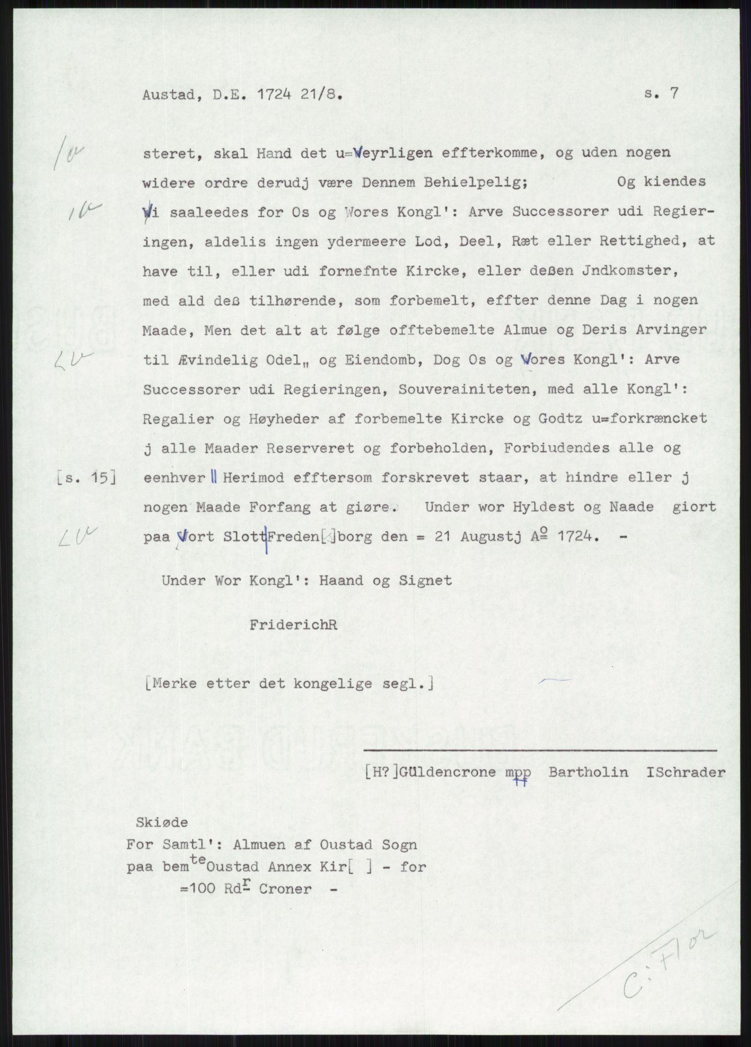 Samlinger til kildeutgivelse, Diplomavskriftsamlingen, AV/RA-EA-4053/H/Ha, p. 344