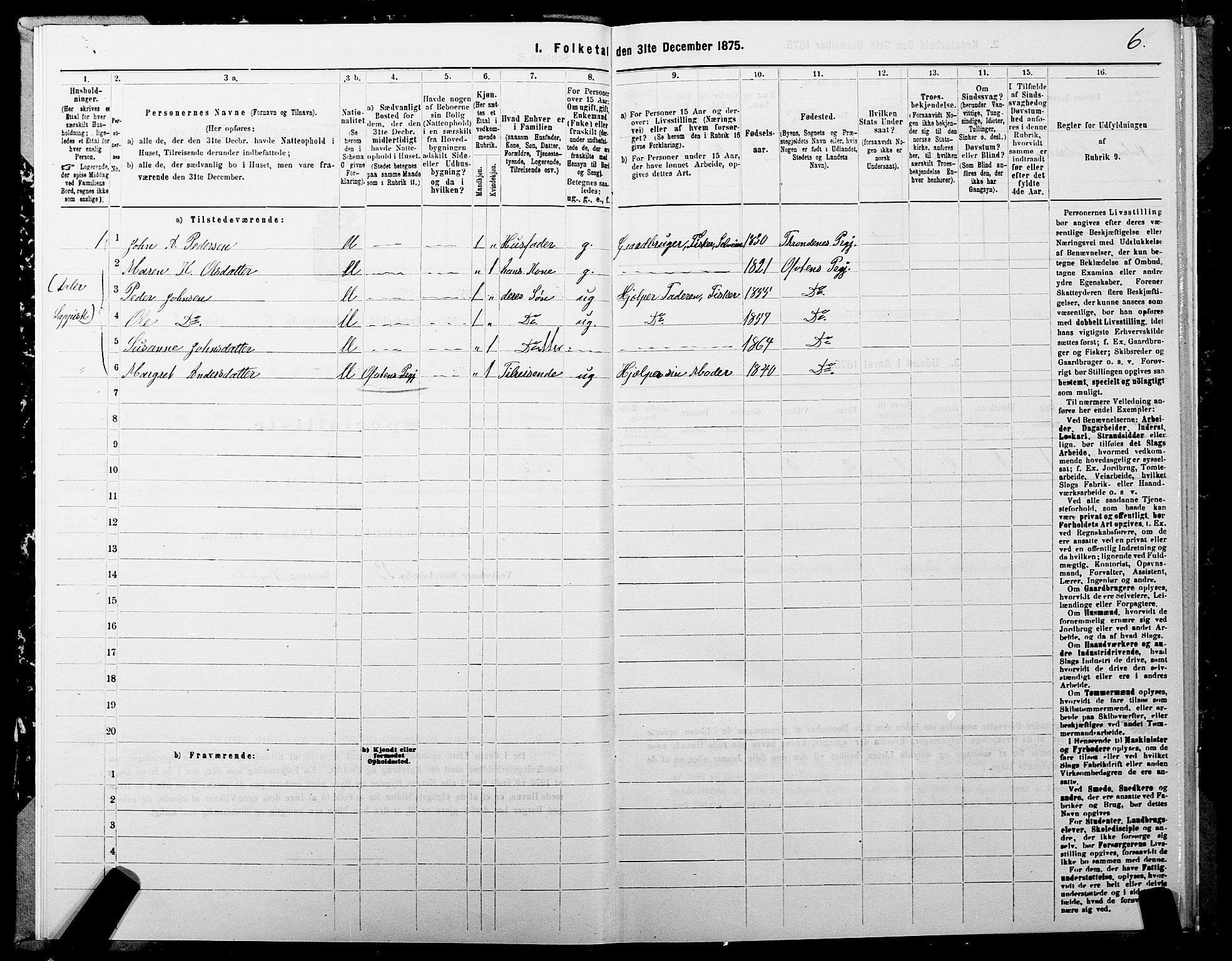 SATØ, 1875 census for 1914P Trondenes, 1875, p. 8006