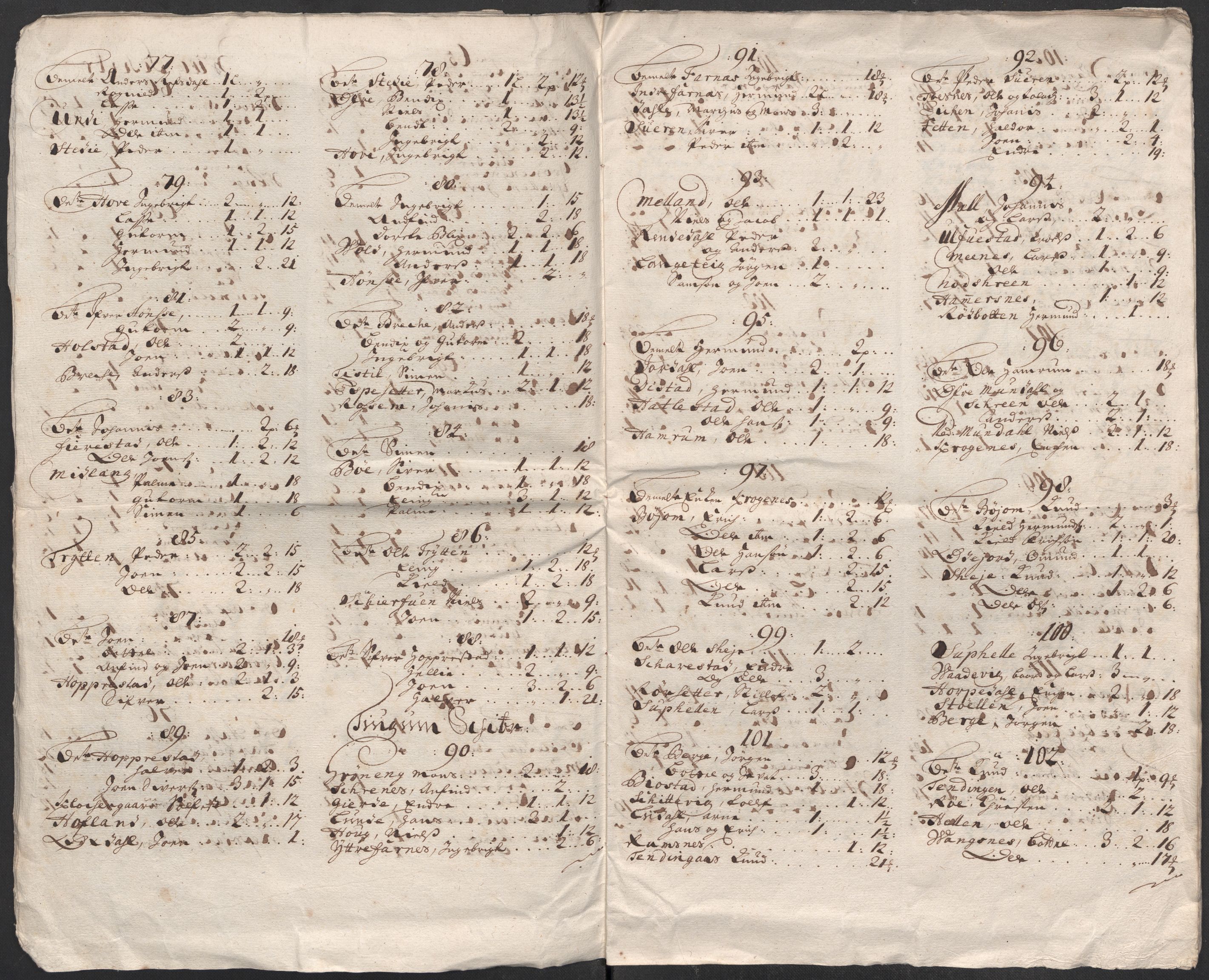 Rentekammeret inntil 1814, Reviderte regnskaper, Fogderegnskap, AV/RA-EA-4092/R52/L3318: Fogderegnskap Sogn, 1712, p. 307