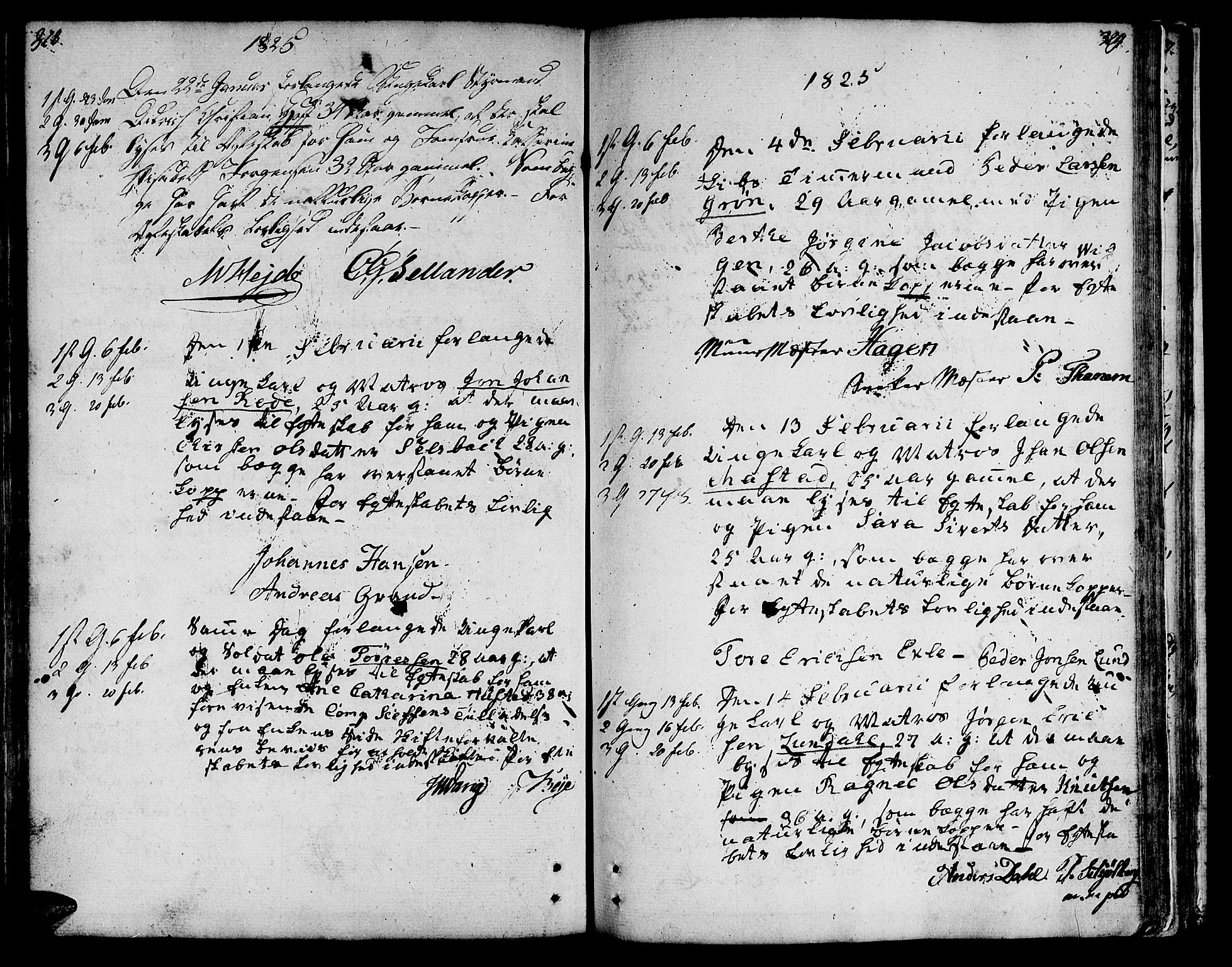 Ministerialprotokoller, klokkerbøker og fødselsregistre - Sør-Trøndelag, SAT/A-1456/601/L0042: Parish register (official) no. 601A10, 1802-1830, p. 328-329