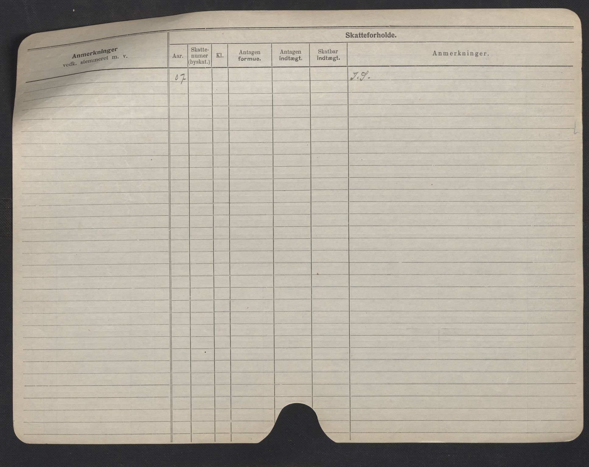 Oslo folkeregister, Registerkort, AV/SAO-A-11715/F/Fa/Fac/L0007: Menn, 1906-1914, p. 170b