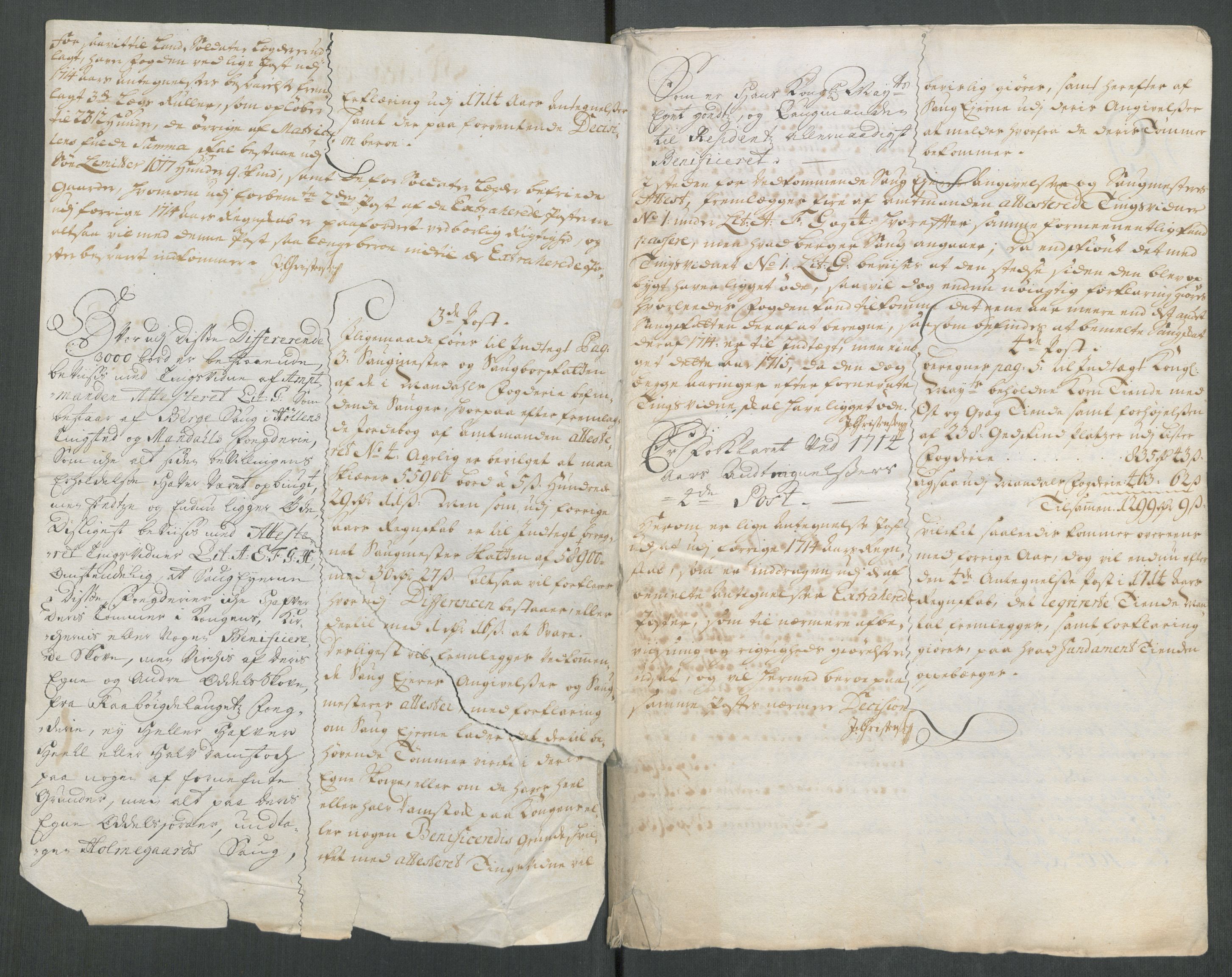 Rentekammeret inntil 1814, Reviderte regnskaper, Fogderegnskap, RA/EA-4092/R43/L2559: Fogderegnskap Lista og Mandal, 1715, p. 295