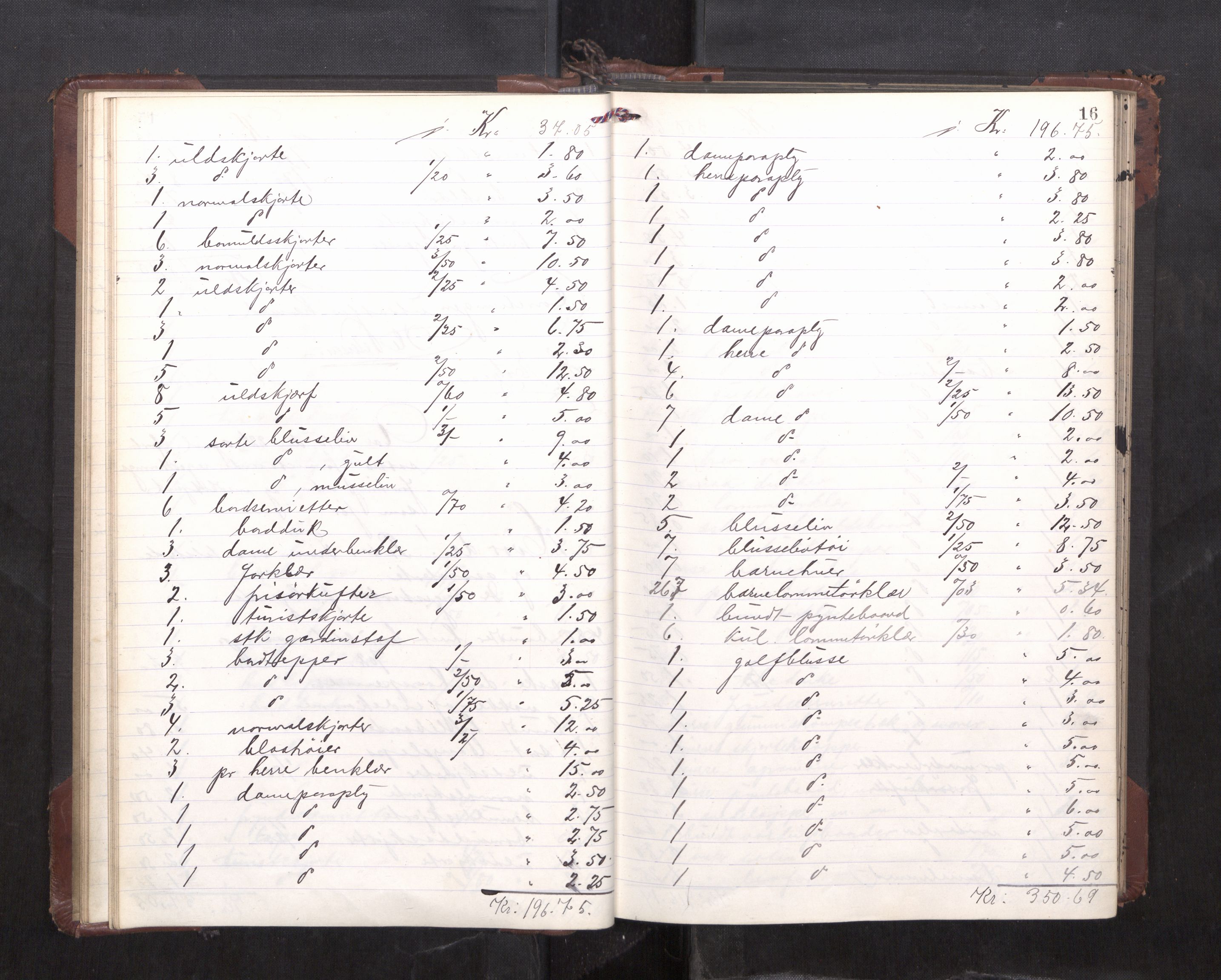 Trondheim byfogd, AV/SAT-A-0003/1/3/3C/L0036: Skifteregistreringsprotokoll - 14/4-24/9. (u/ register), 1915-1918, p. 16