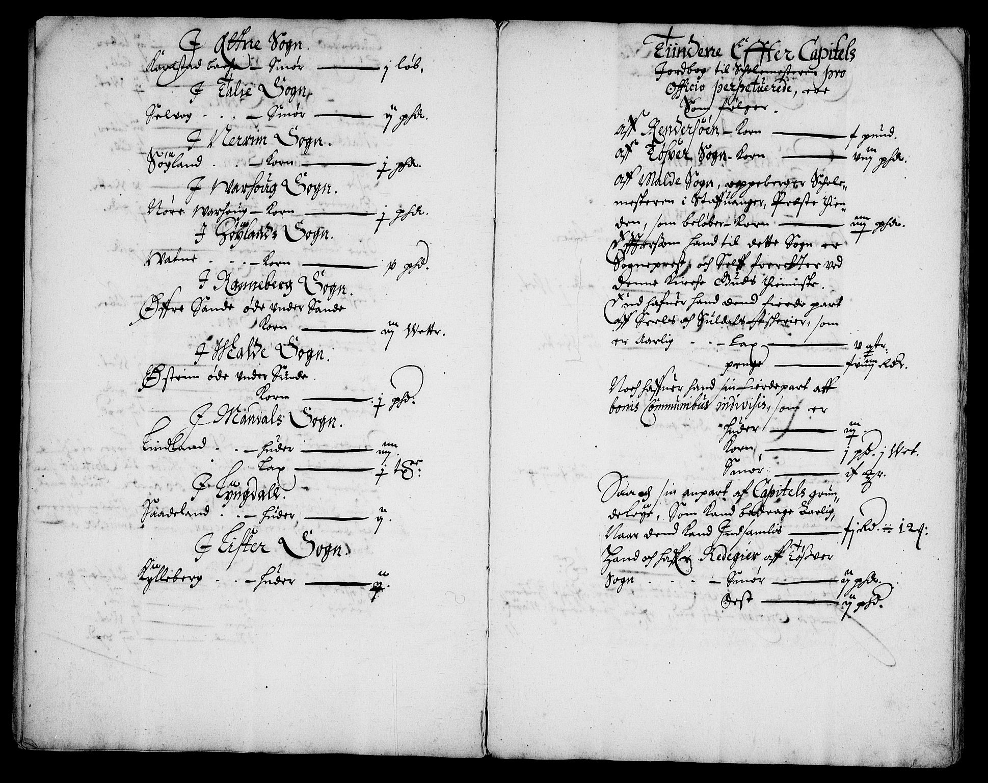 Rentekammeret inntil 1814, Realistisk ordnet avdeling, AV/RA-EA-4070/Fc/Fca/L0002/0006: [Ca II]  Kristiansand stift / Stavanger kapitels jordebok med "Beneficiarii Adkomst", 1665