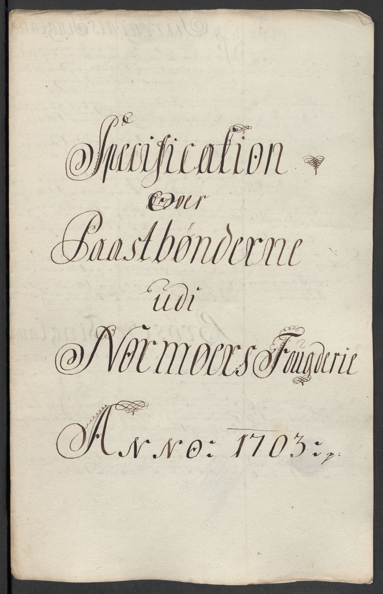 Rentekammeret inntil 1814, Reviderte regnskaper, Fogderegnskap, RA/EA-4092/R56/L3740: Fogderegnskap Nordmøre, 1703-1704, p. 141