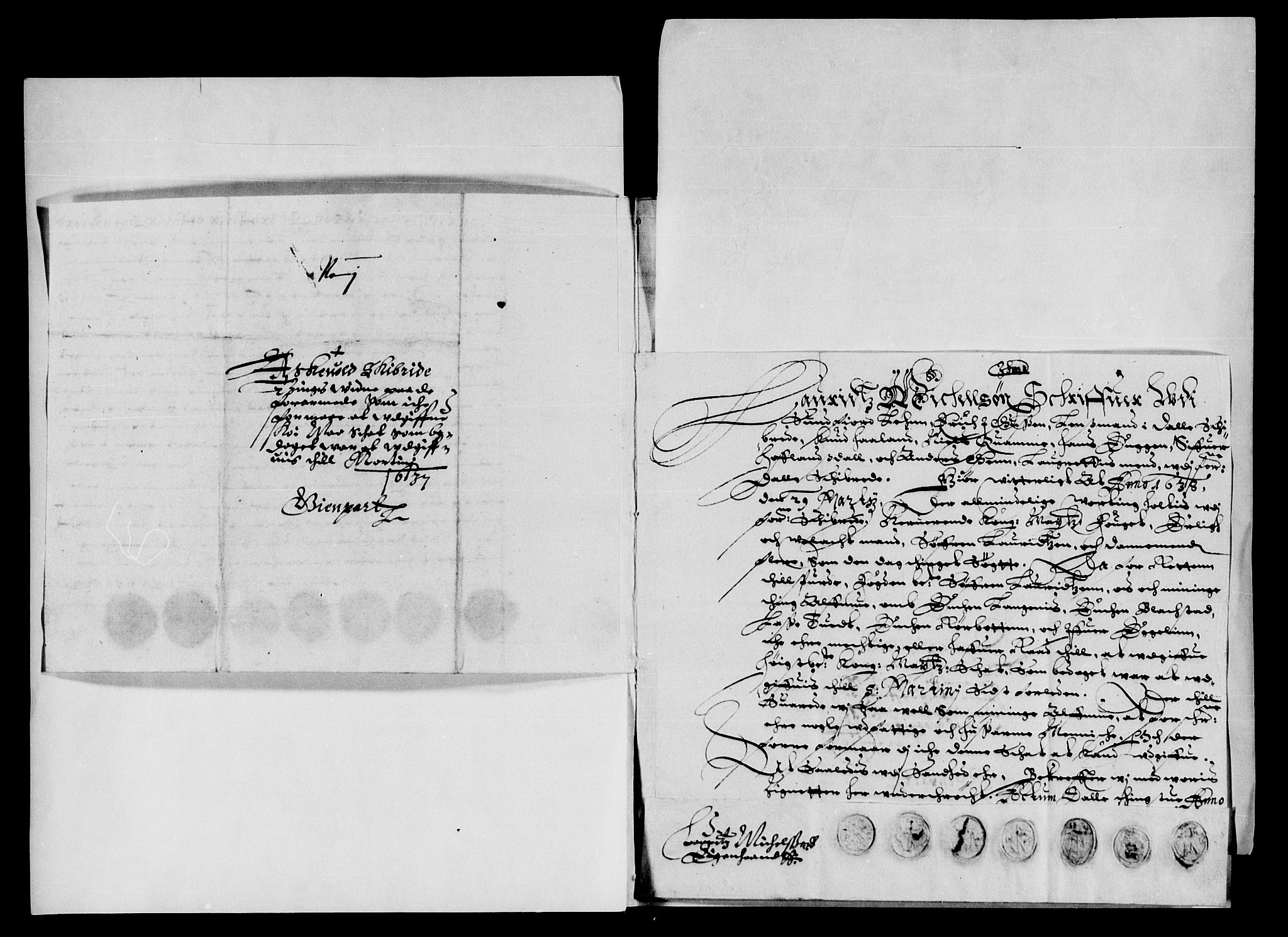 Rentekammeret inntil 1814, Reviderte regnskaper, Lensregnskaper, AV/RA-EA-5023/R/Rb/Rbt/L0079: Bergenhus len, 1637-1638
