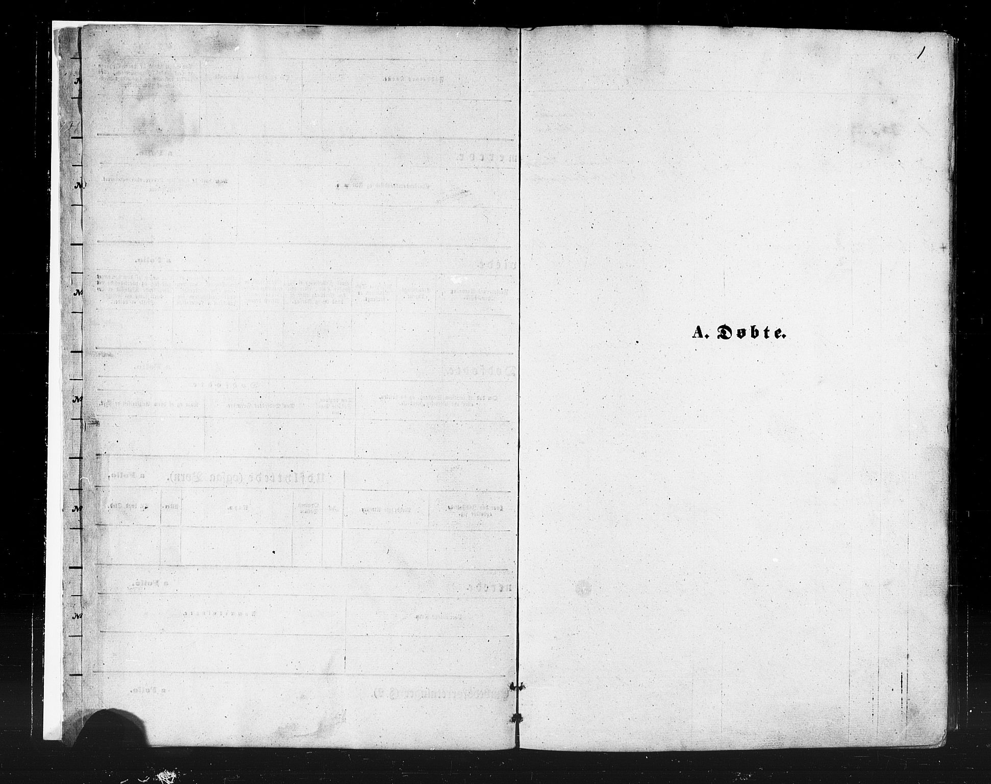 Karasjok sokneprestkontor, SATØ/S-1352/H/Ha/L0001kirke: Parish register (official) no. 1, 1872-1884, p. 1