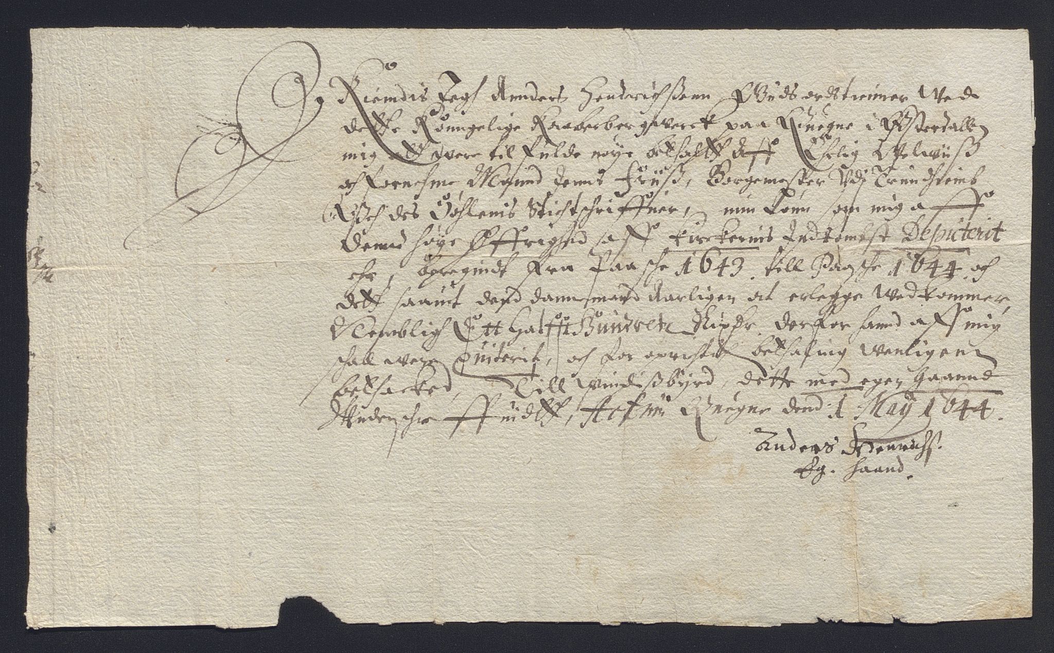 Rentekammeret inntil 1814, Reviderte regnskaper, Kirkeregnskap, AV/RA-EA-4067/Rf/L0113: Kirkeregnskap, 1641-1656, p. 122