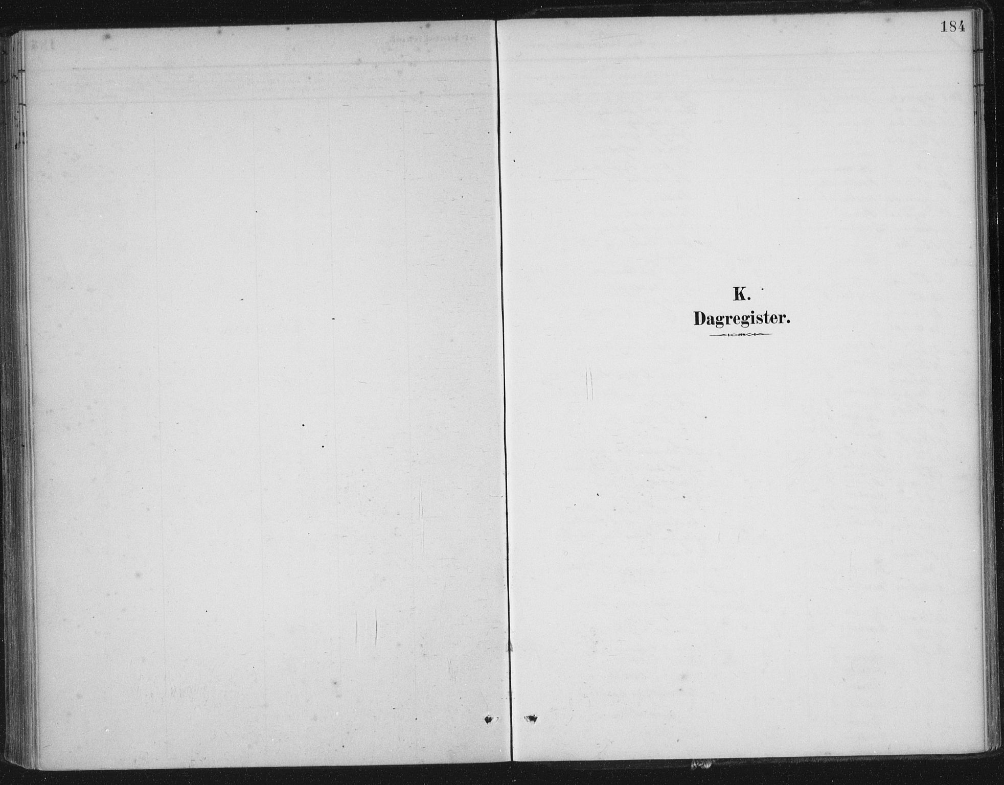 Nedstrand sokneprestkontor, SAST/A-101841/01/IV: Parish register (official) no. A 13, 1887-1915, p. 184