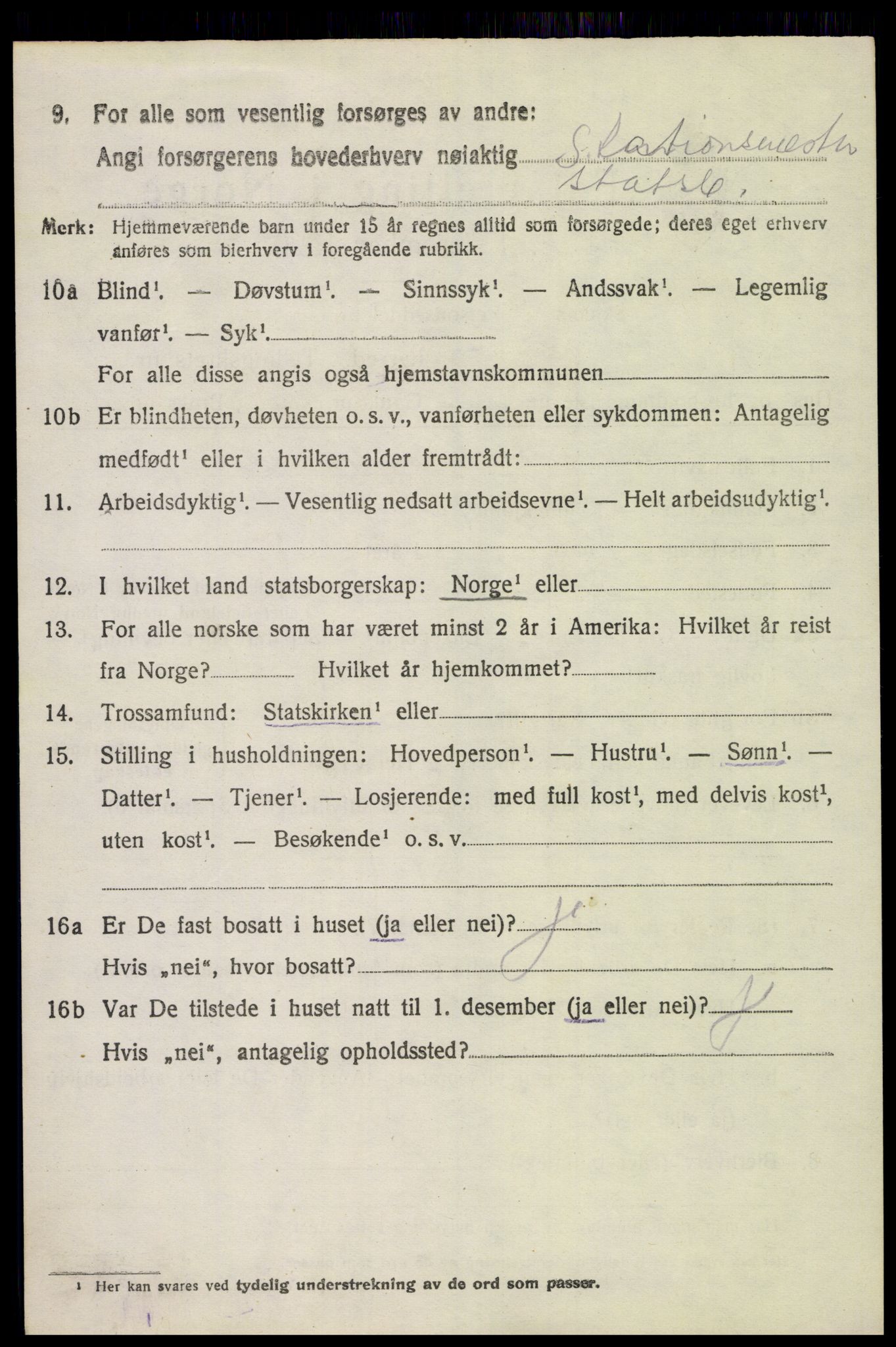 SAH, 1920 census for Østre Toten, 1920, p. 8575