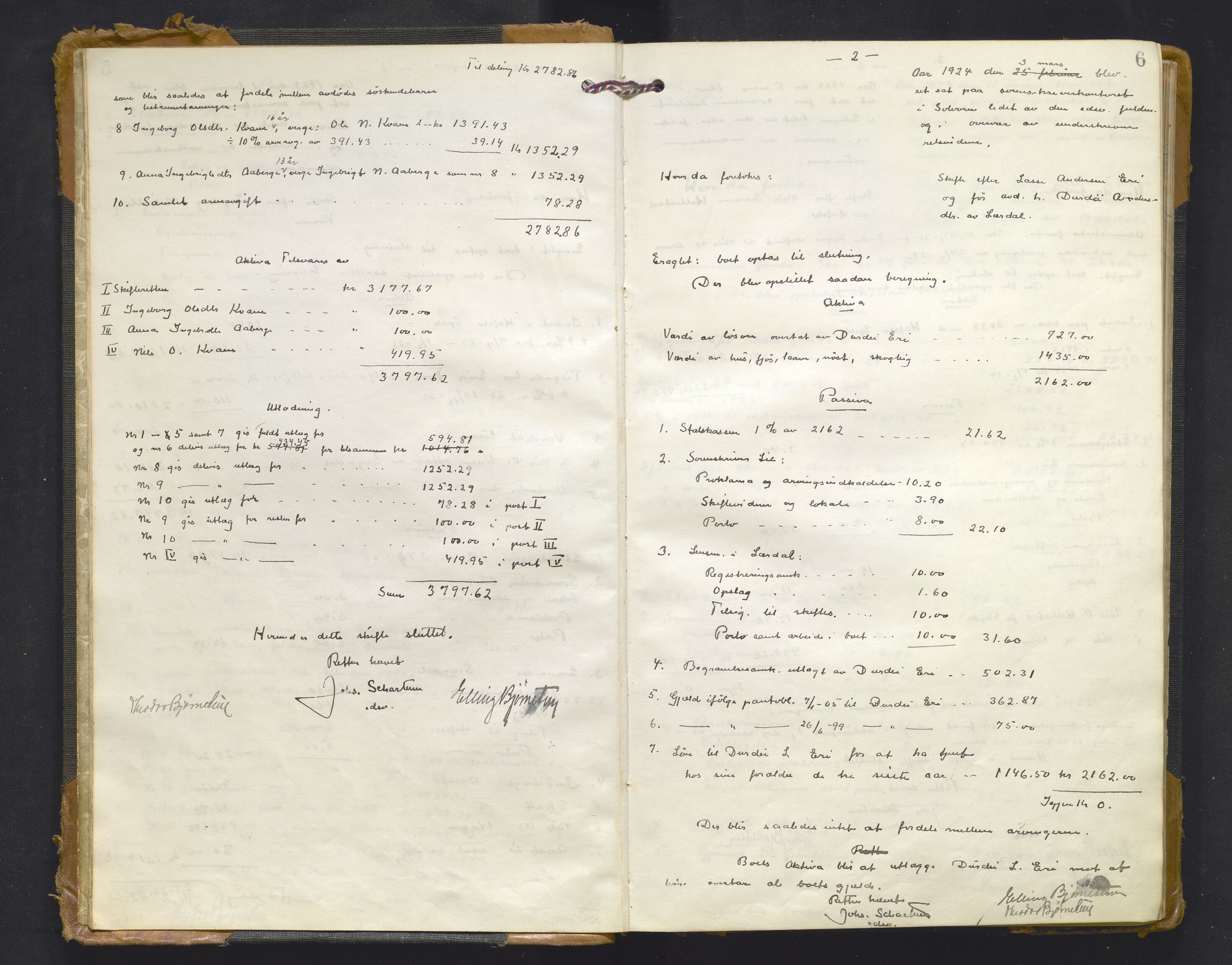 Indre Sogn tingrett, AV/SAB-A-3301/1/H/Hd/L0009: Skifteutlodningsprotokoll 9, 1923-1932, p. 5b-6a