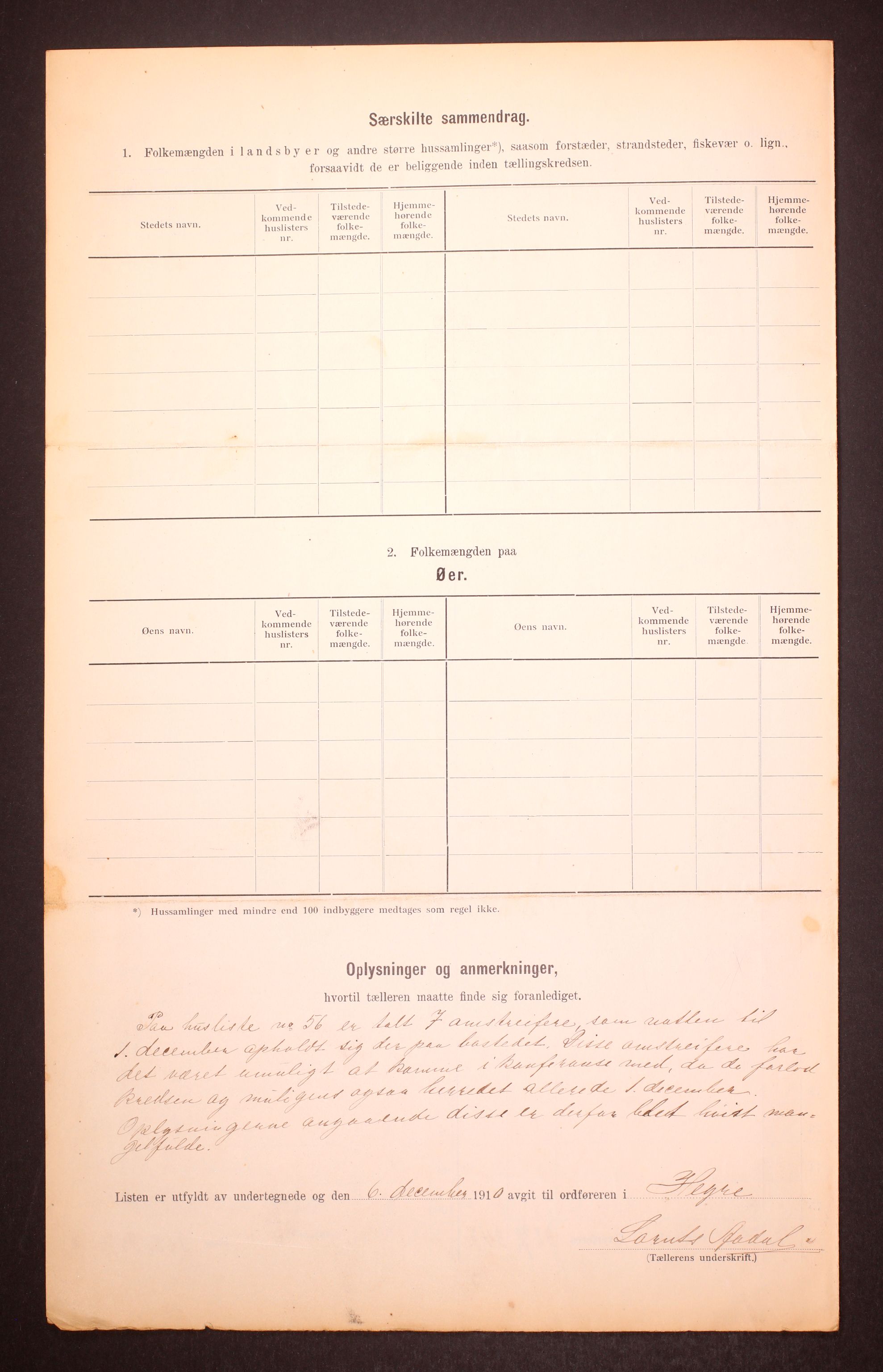 RA, 1910 census for Hegra, 1910, p. 21