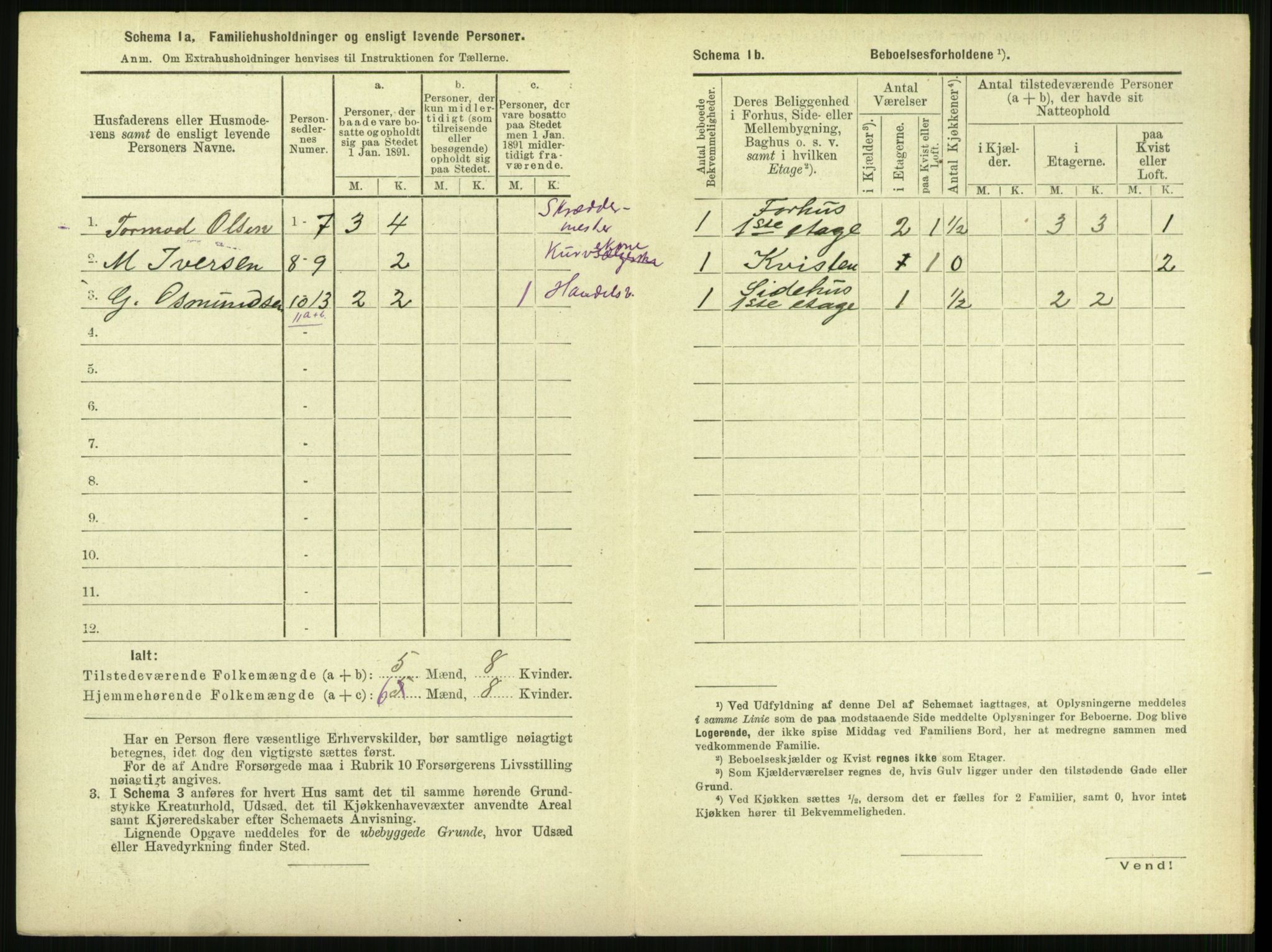 RA, 1891 census for 1103 Stavanger, 1891, p. 2778