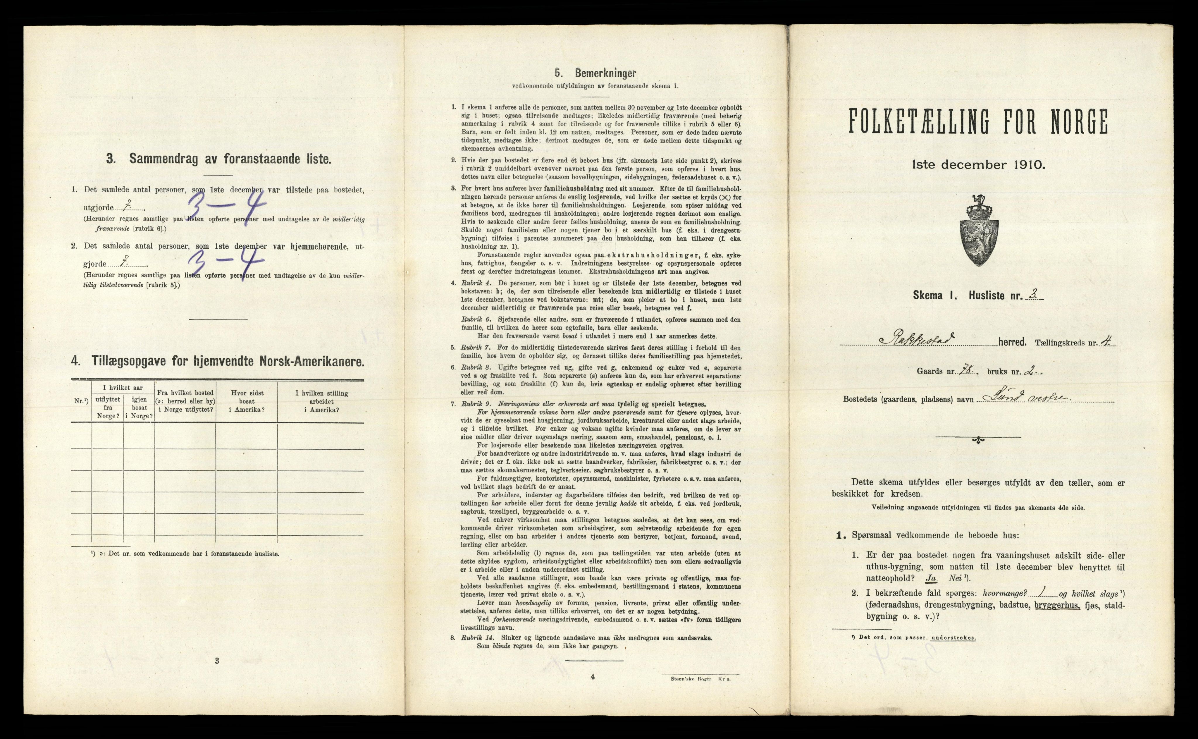 RA, 1910 census for Rakkestad, 1910, p. 749