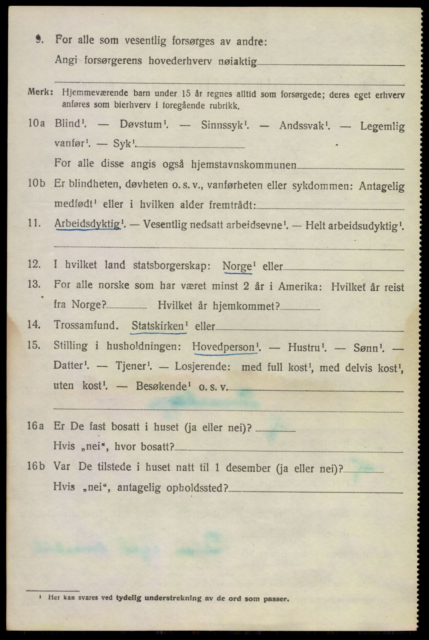 SAKO, 1920 census for Sauherad, 1920, p. 5176