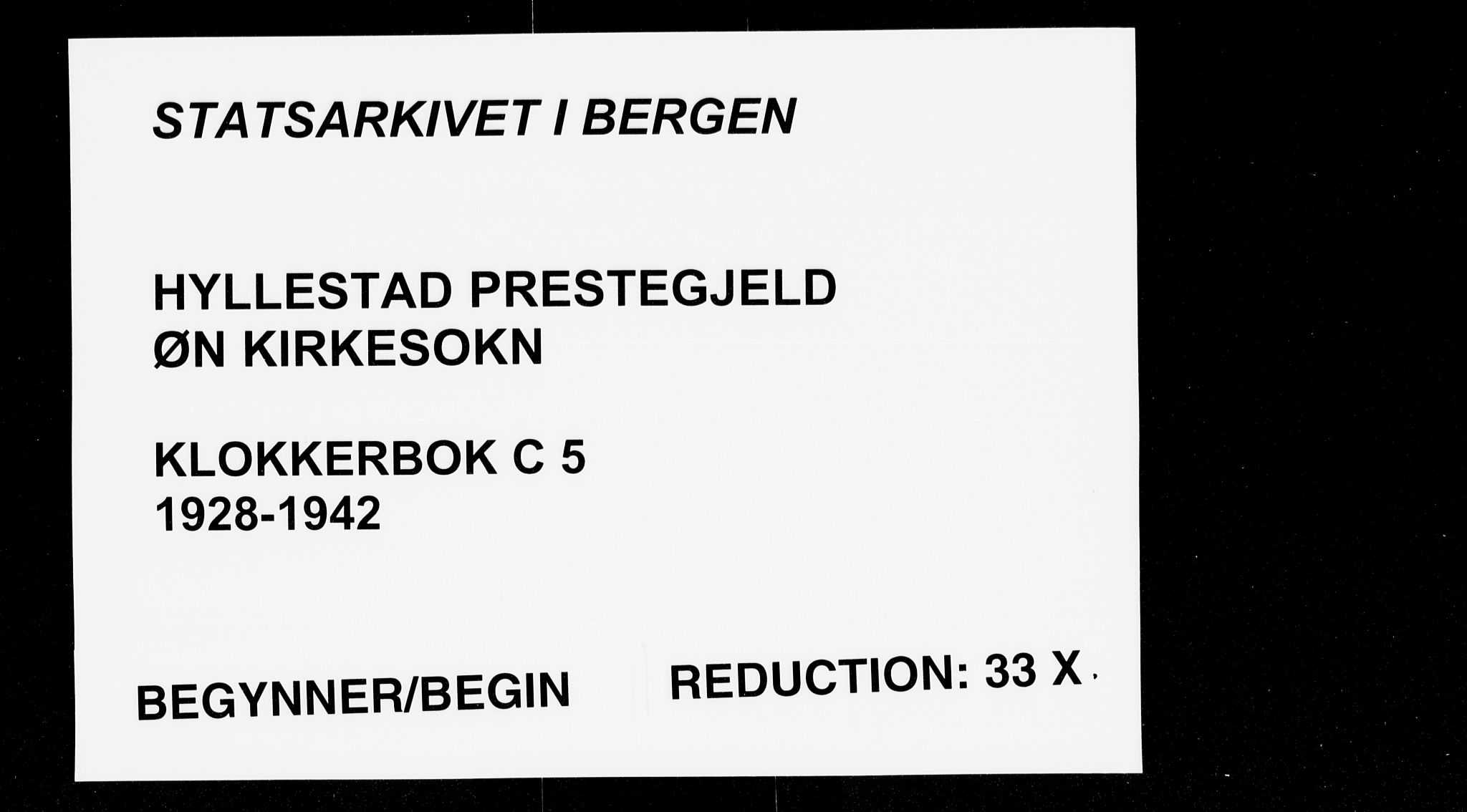 Hyllestad sokneprestembete, SAB/A-80401: Parish register (copy) no. C 5, 1928-1942